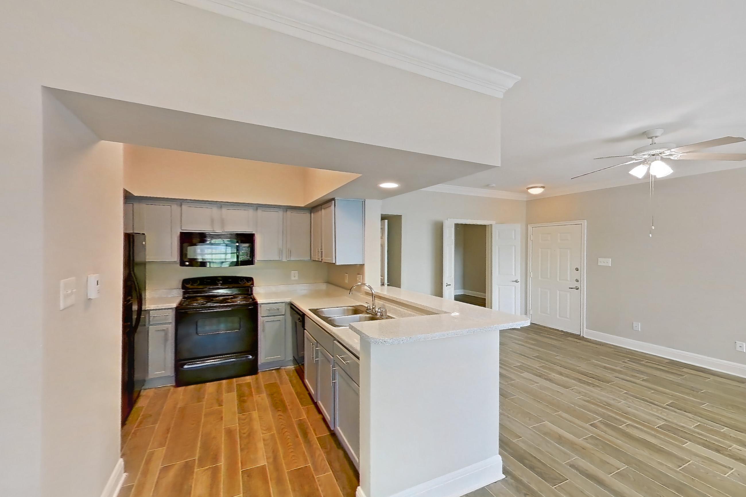 Dining room in a 2 Bedroom - 1 Bath floor plan unit, representative of Unit 0207 at Champions Park