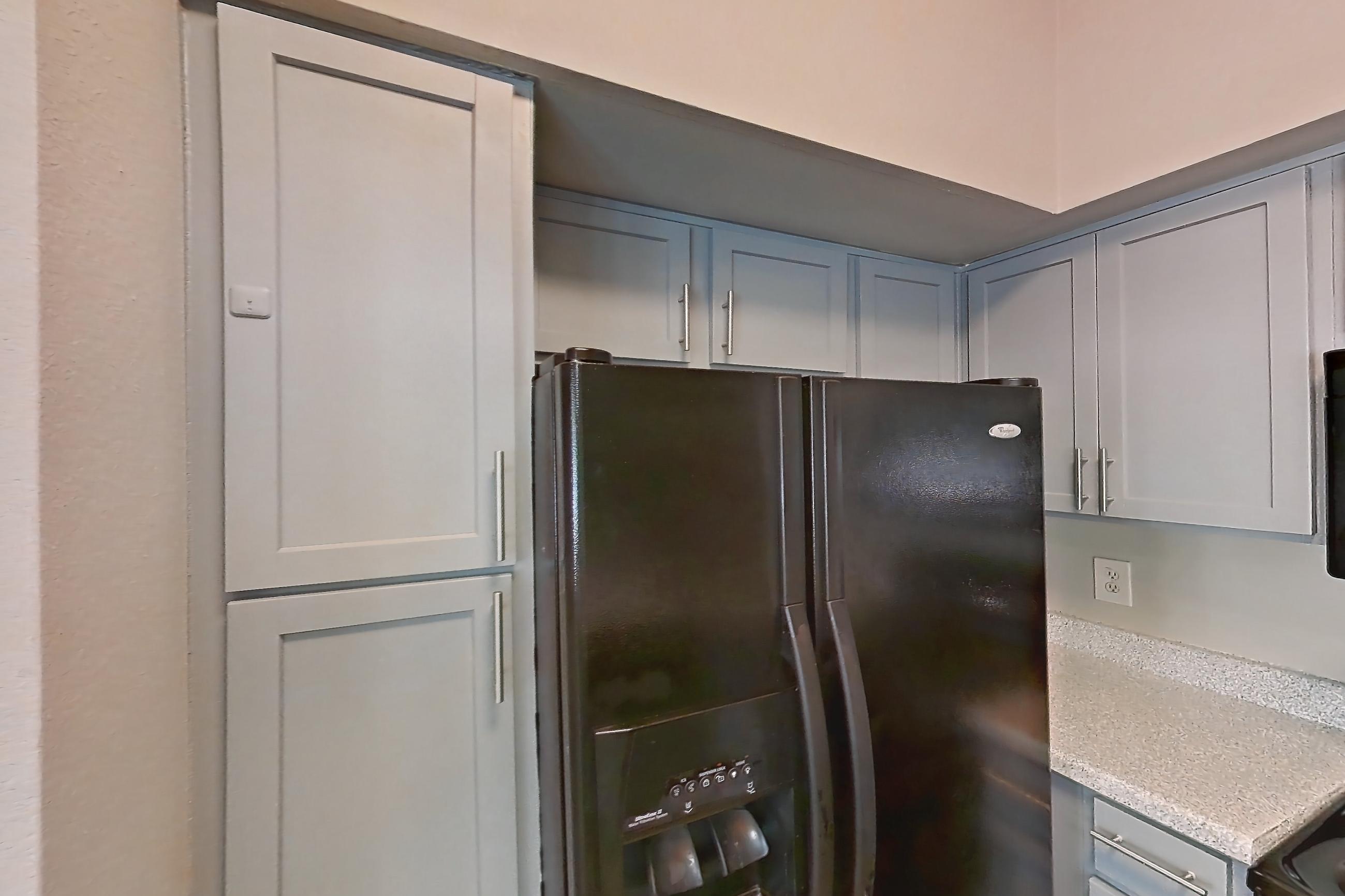 Kitchen in a 2 Bedroom - 1 Bath floor plan unit, representative of Unit 0207 at Champions Park