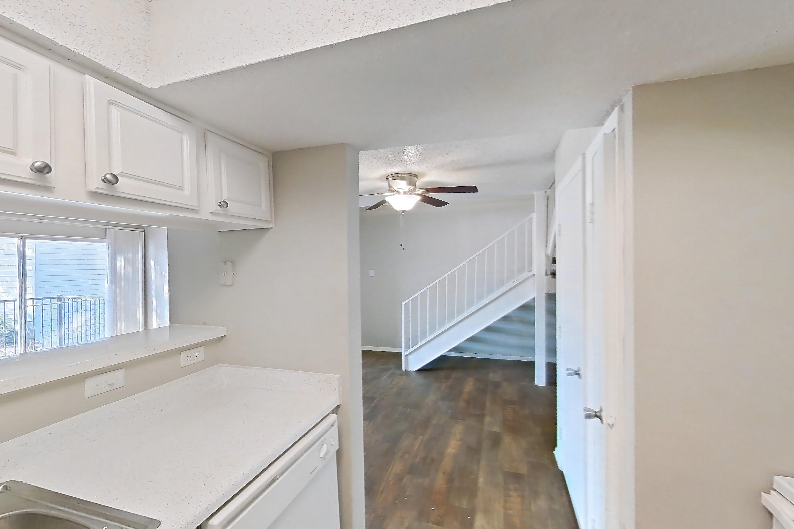 Kitchen in Apartment 1099 at Enclave at Prestonwood, A5 Traditional floor plan
