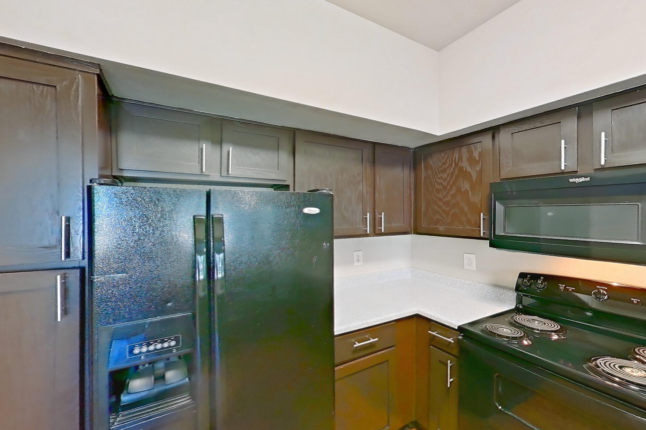 Kitchen in a 2 Bedroom - 2 Bath floor plan unit, representative of Unit 1204 at Champions Park