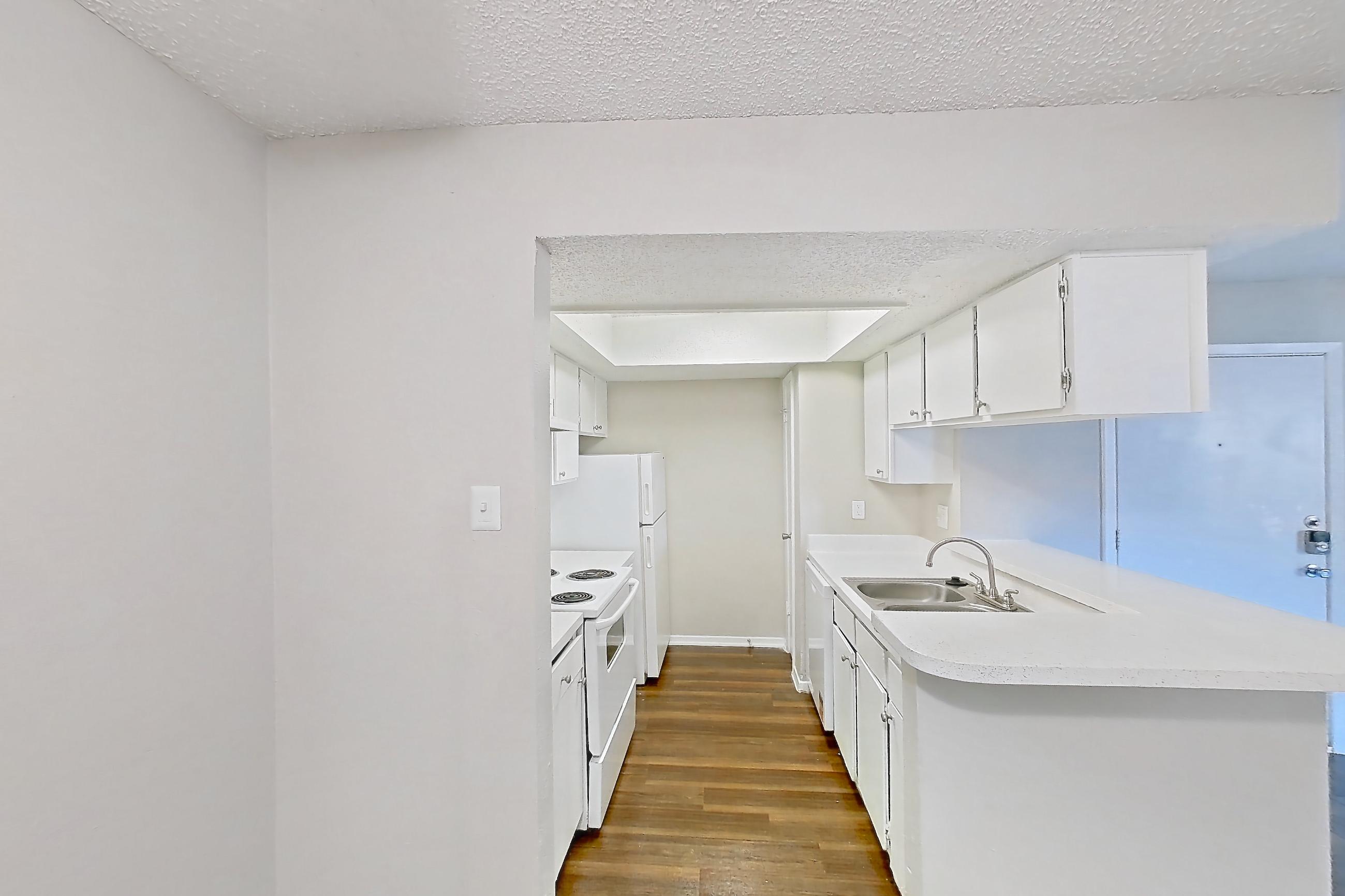 Dining room in Apartment 1114 at Enclave at Prestonwood, B1 Traditional floor plan