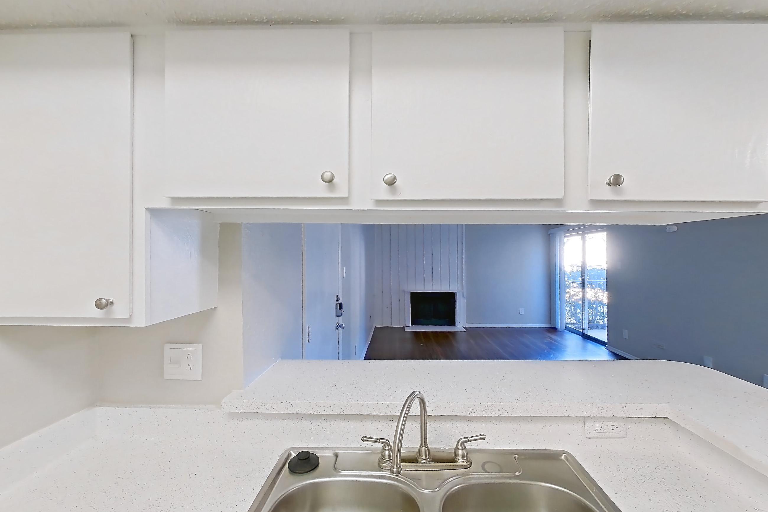 Kitchen in Apartment 1114 at Enclave at Prestonwood, B1 Traditional floor plan