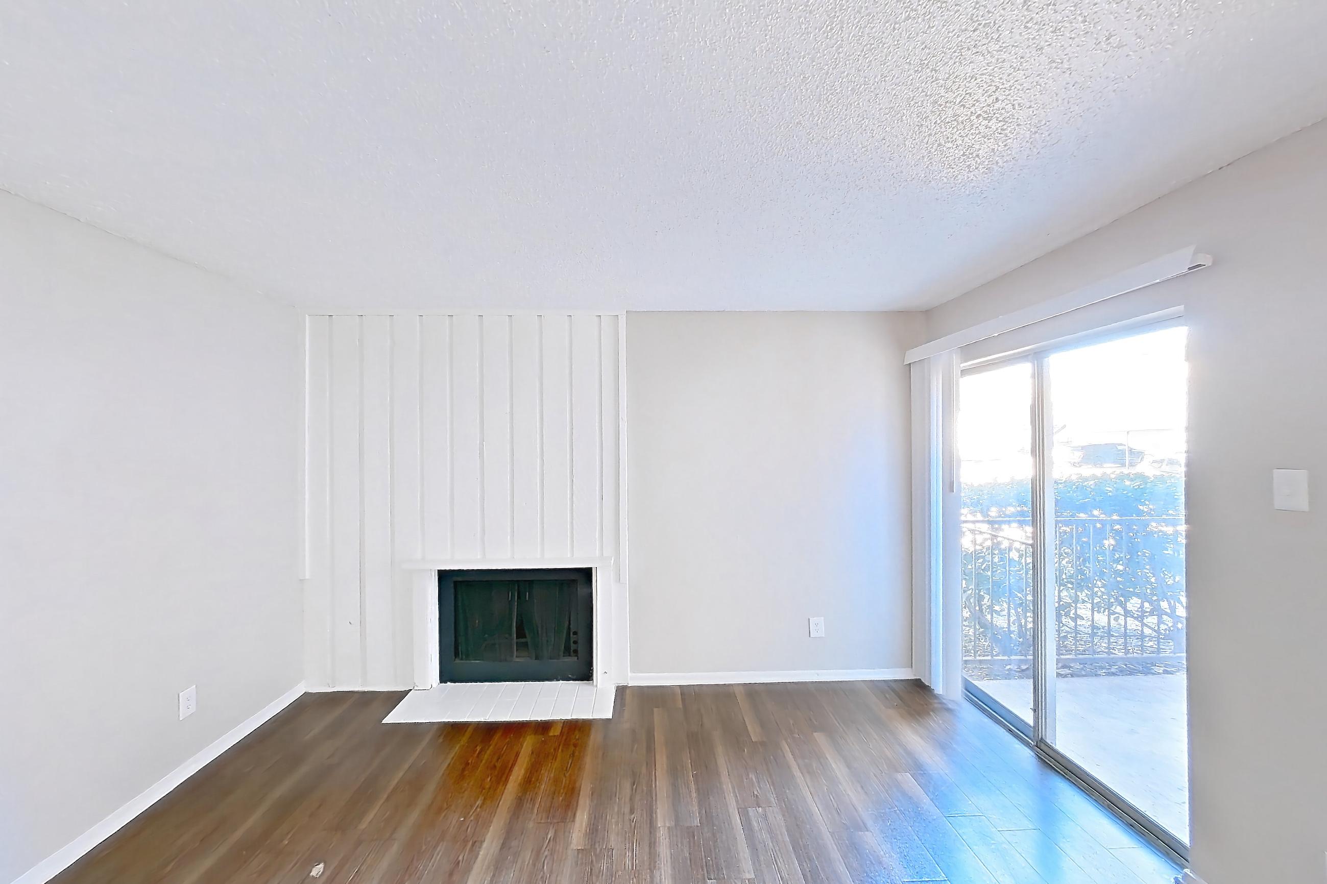 Living room in Apartment 1114 at Enclave at Prestonwood, B1 Traditional floor plan