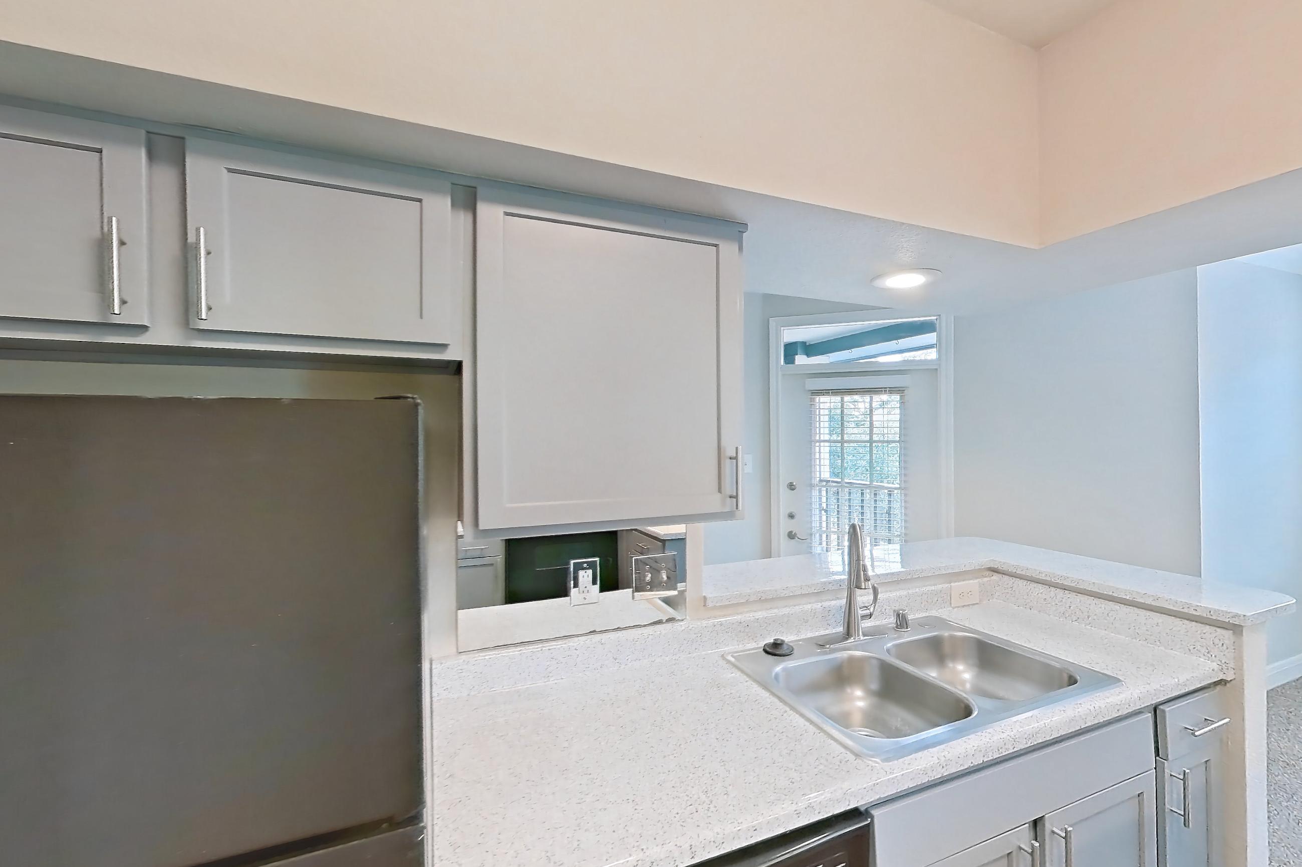 Kitchen in Apartment 0613 at Champions Park, 1 Bedroom - 1 Bath floor plan