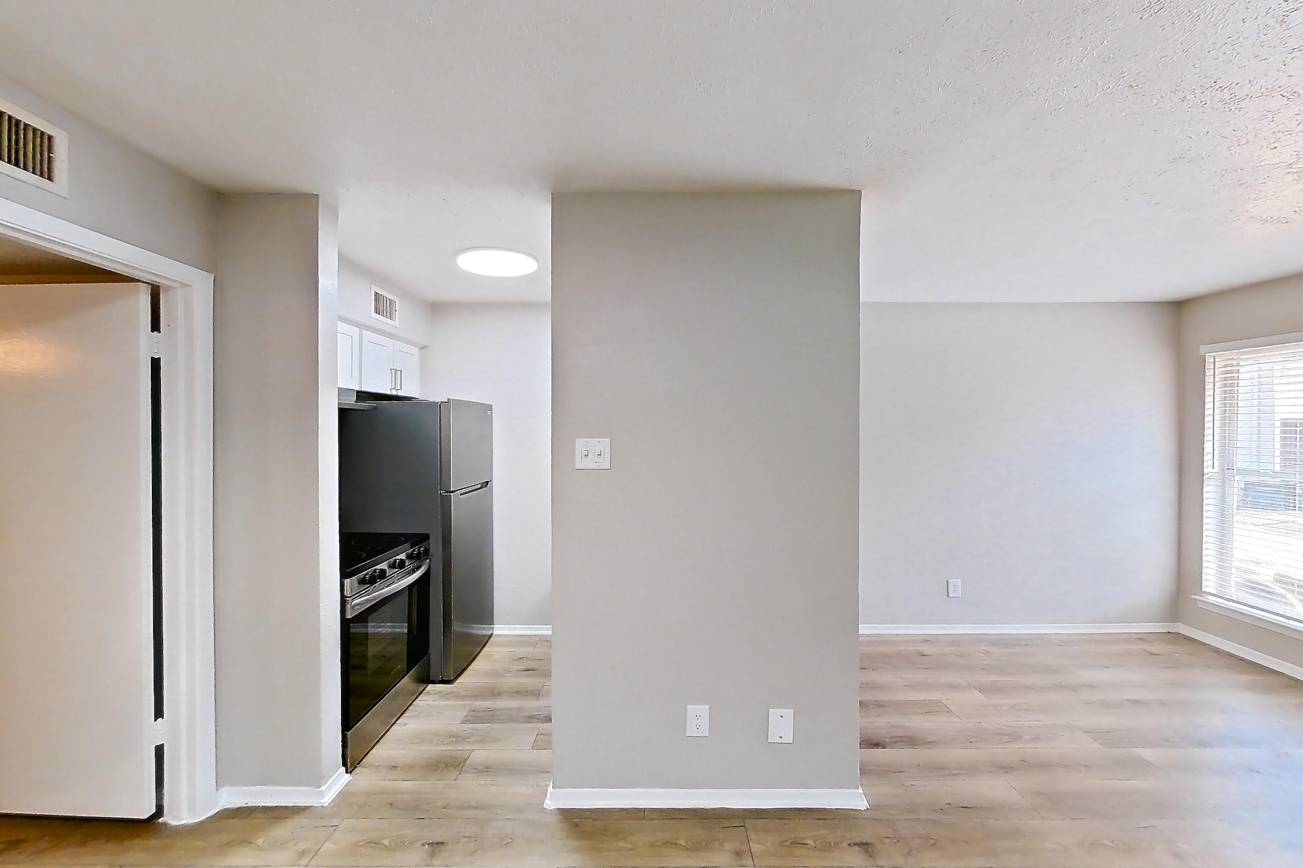 Living room in Apartment 83 at Loreto Apartment Homes, A1 Upgrade floor plan