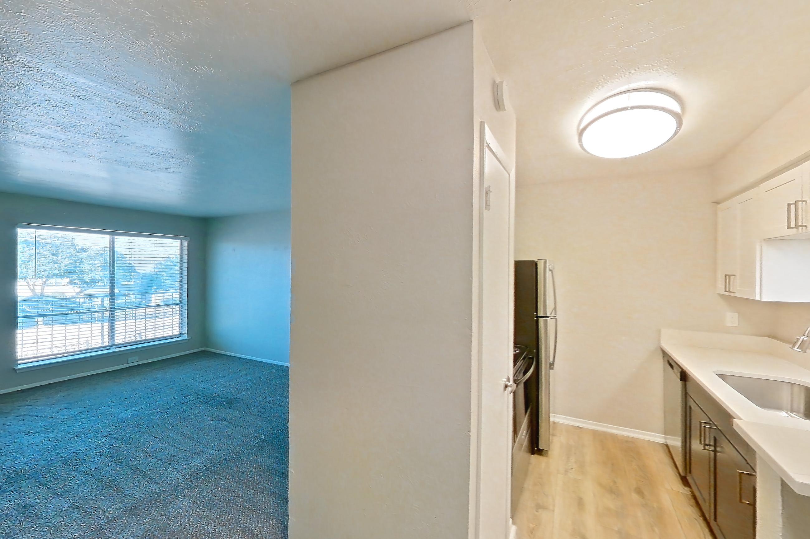 Dining room in Apartment 10 at Loreto Apartment Homes, A2 Upgrade floor plan
