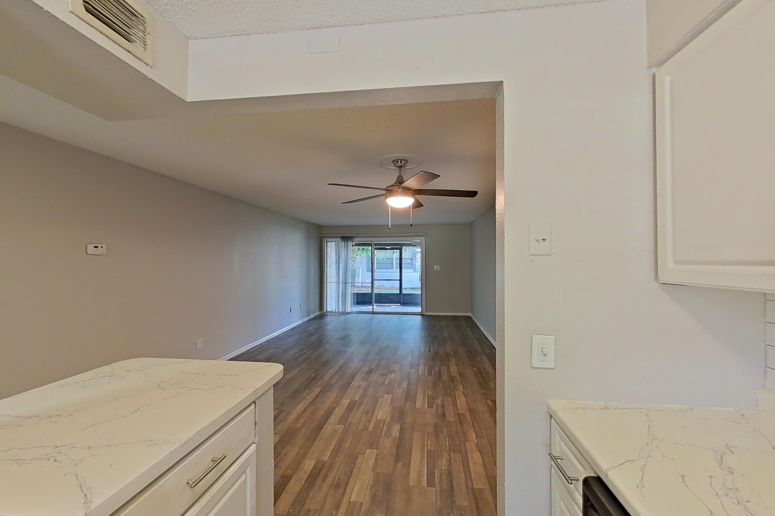 Kitchen in Apartment p-363 at Sunset Place, B1 floor plan