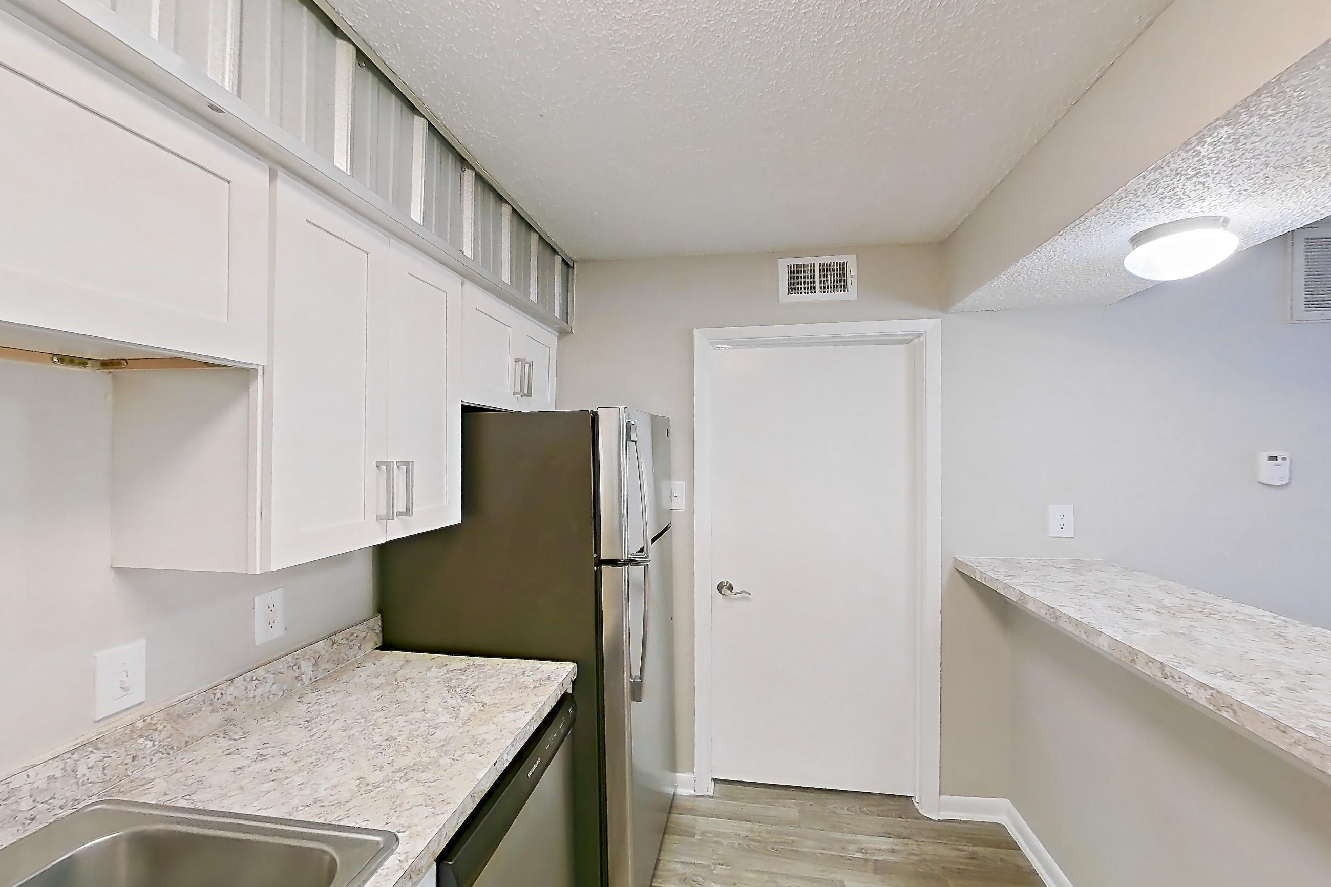 Kitchen in Apartment 160 at Sedona Park, A1 floor plan
