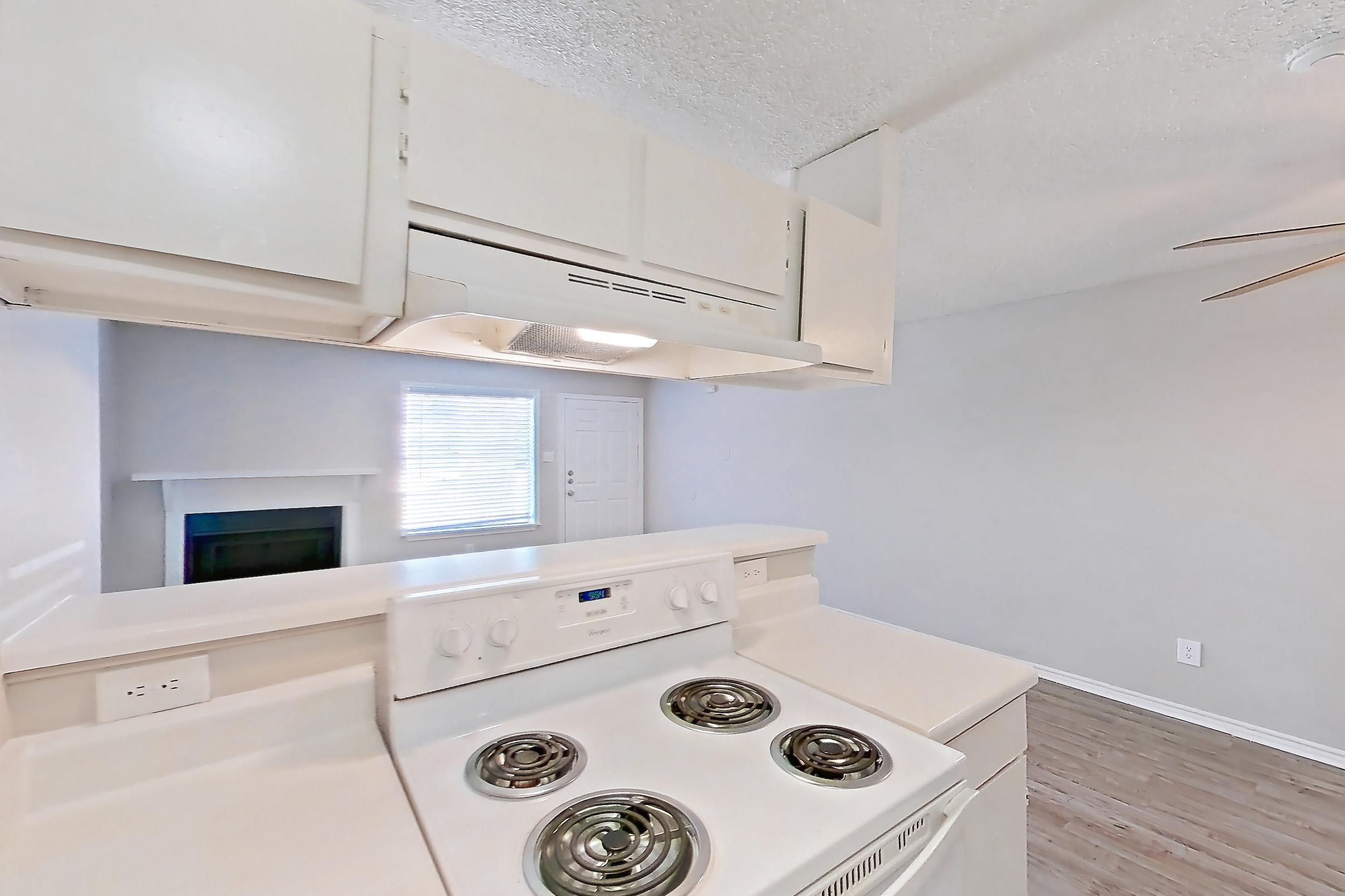 Kitchen in Apartment 2913p at The Carmel, A3 floor plan