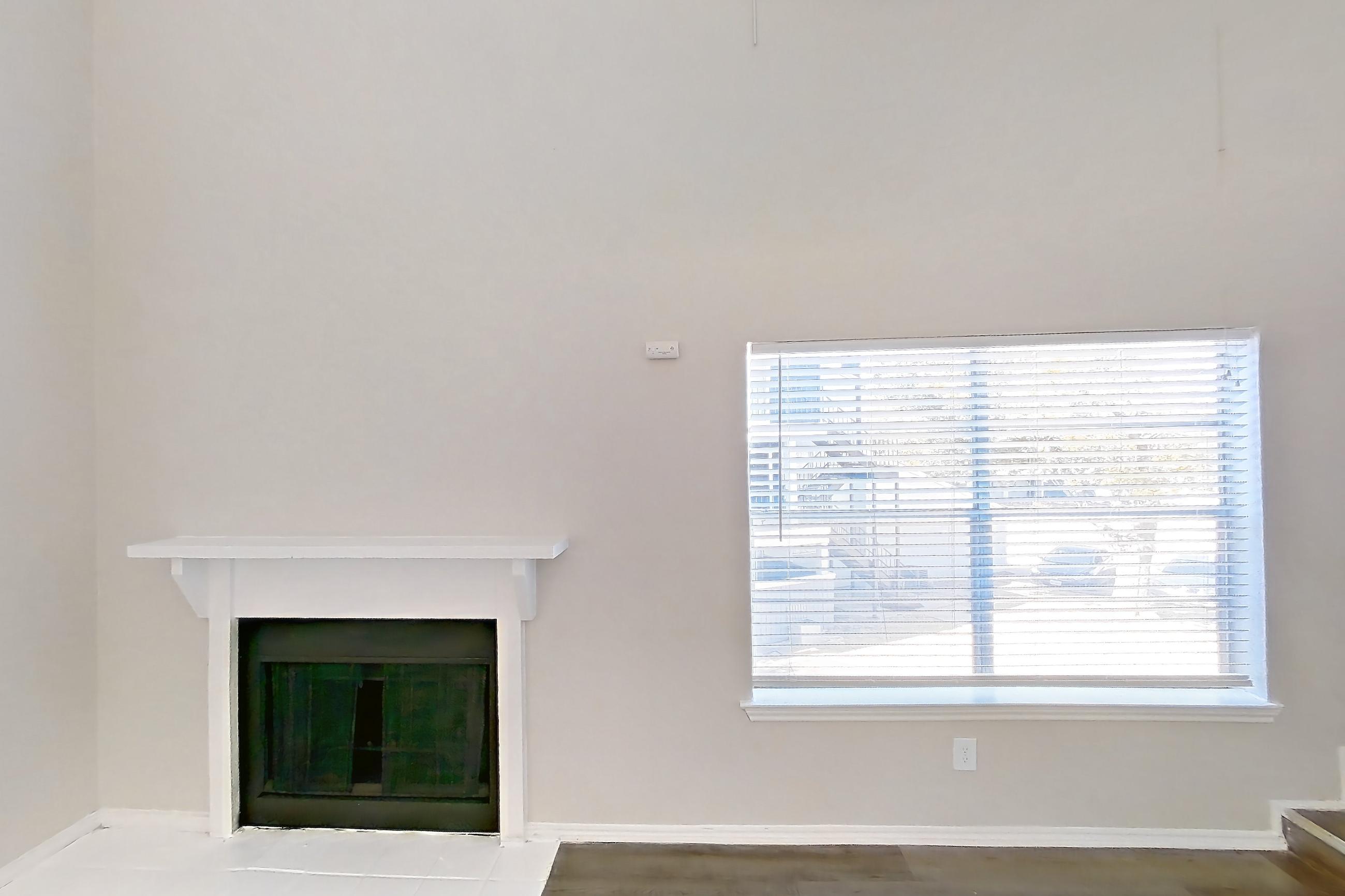 Living room in Apartment 308p at The Carmel, A4 floor plan