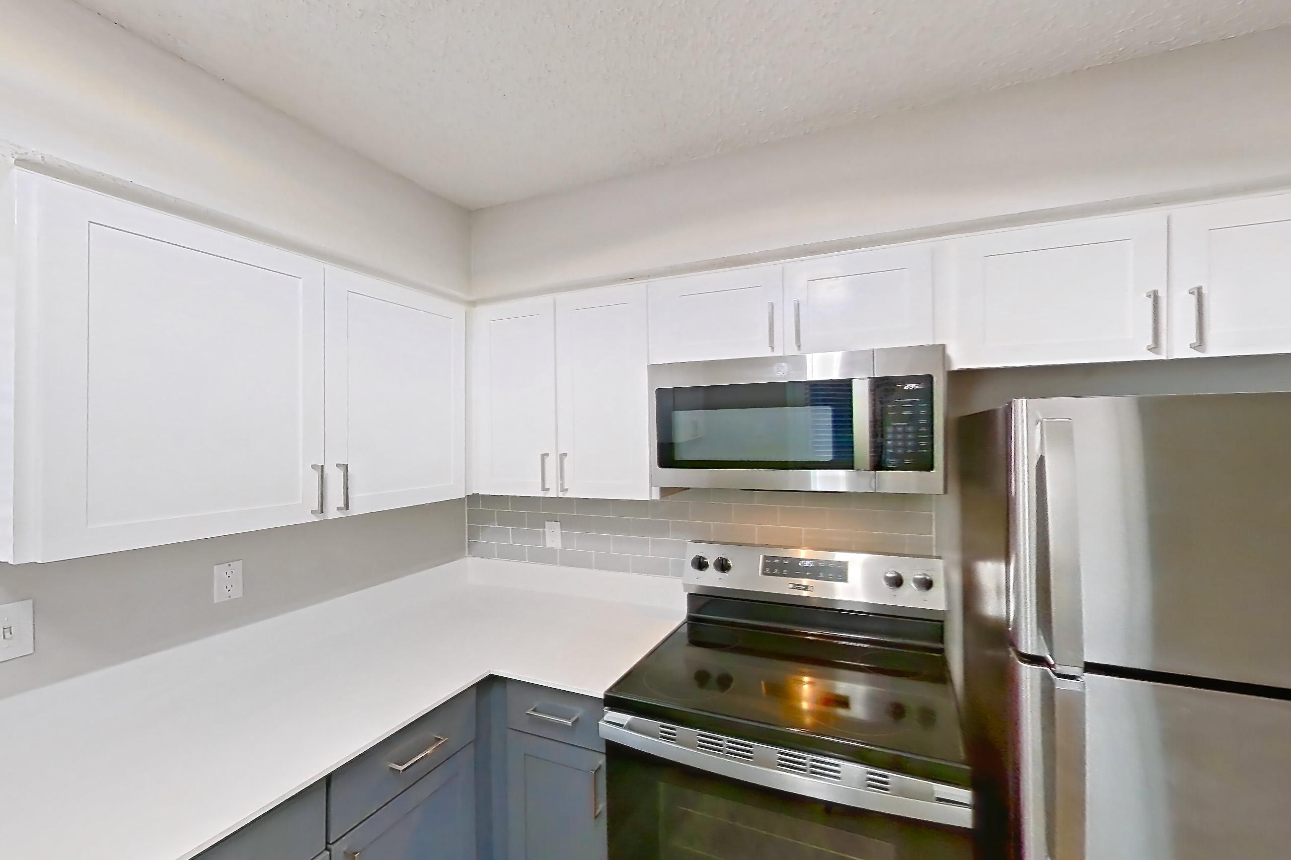 Kitchen in Apartment 1003 at Bella Vista, A2 Upgrade floor plan