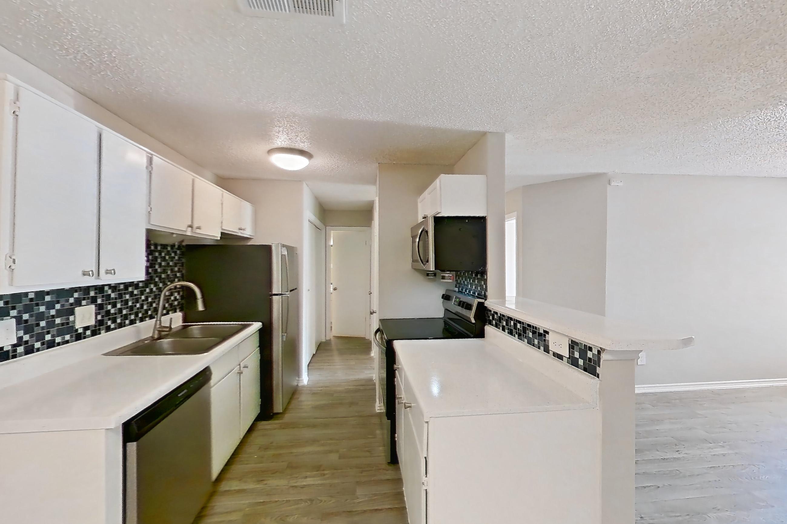 Dining room in Apartment 2801p at The Carmel, B1 floor plan