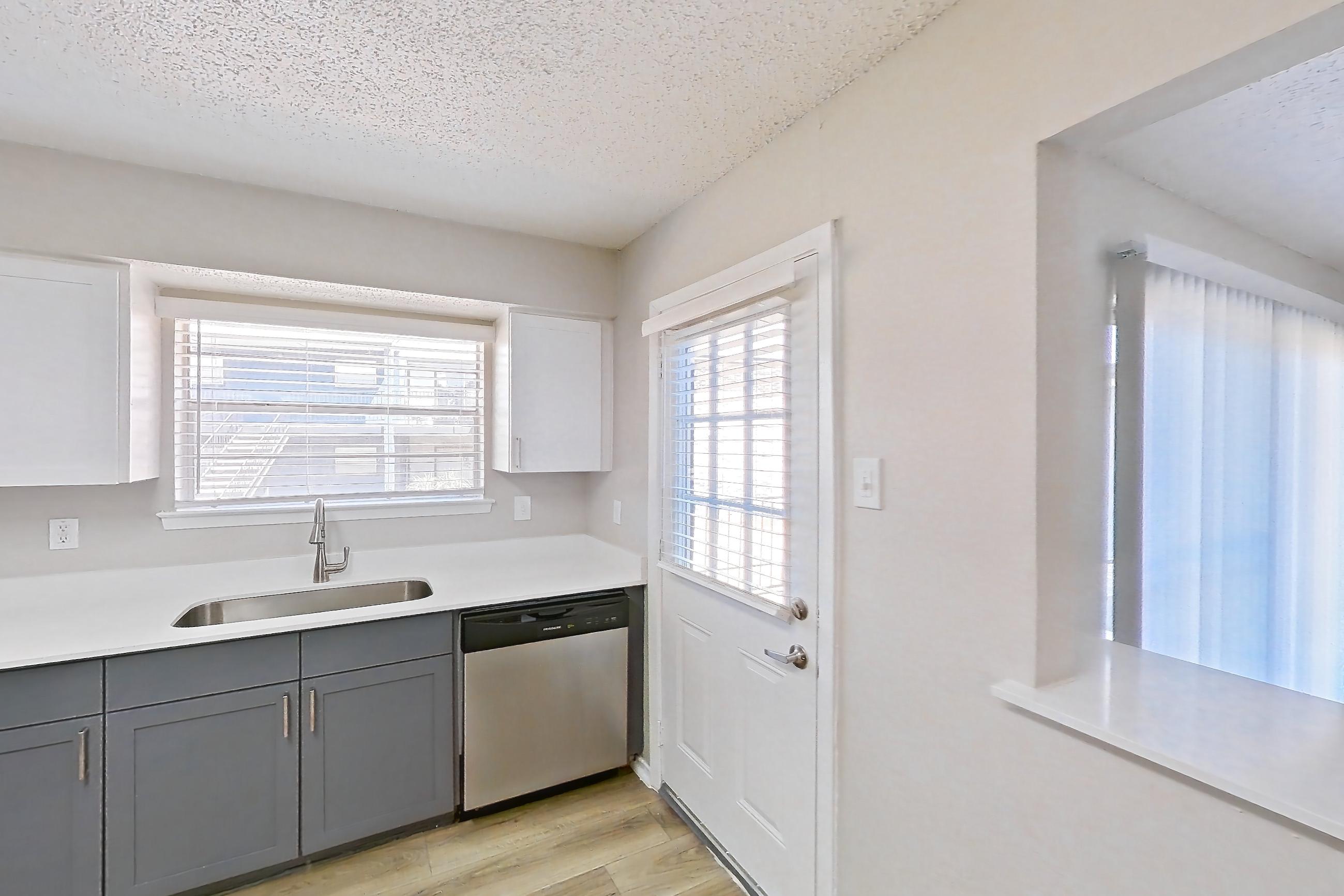 Kitchen in Apartment 4608 at Bella Vista, B4 Upgrade floor plan