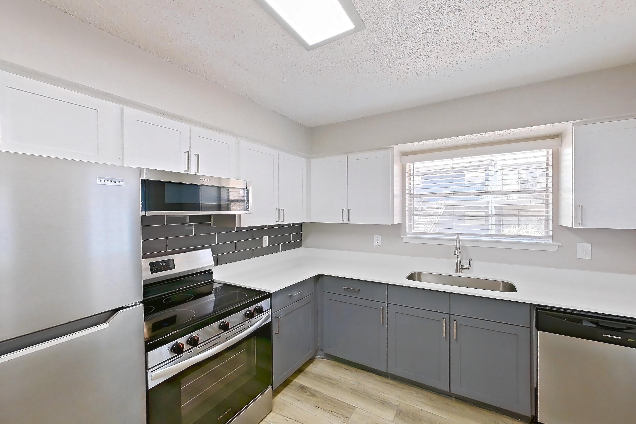 Kitchen in Apartment 4608 at Bella Vista, B4 Upgrade floor plan