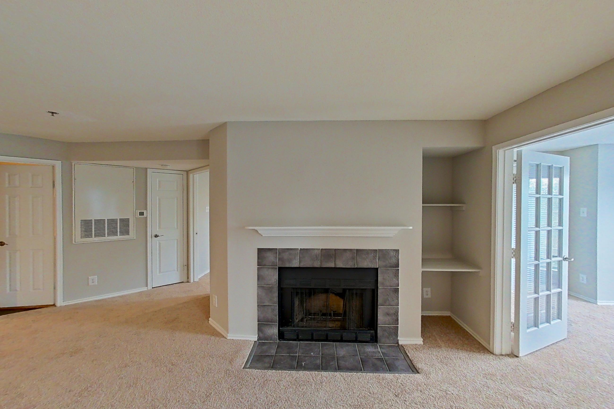 Living room in Apartment 5308 at Cortland Van Dorn, A4 - King floor plan