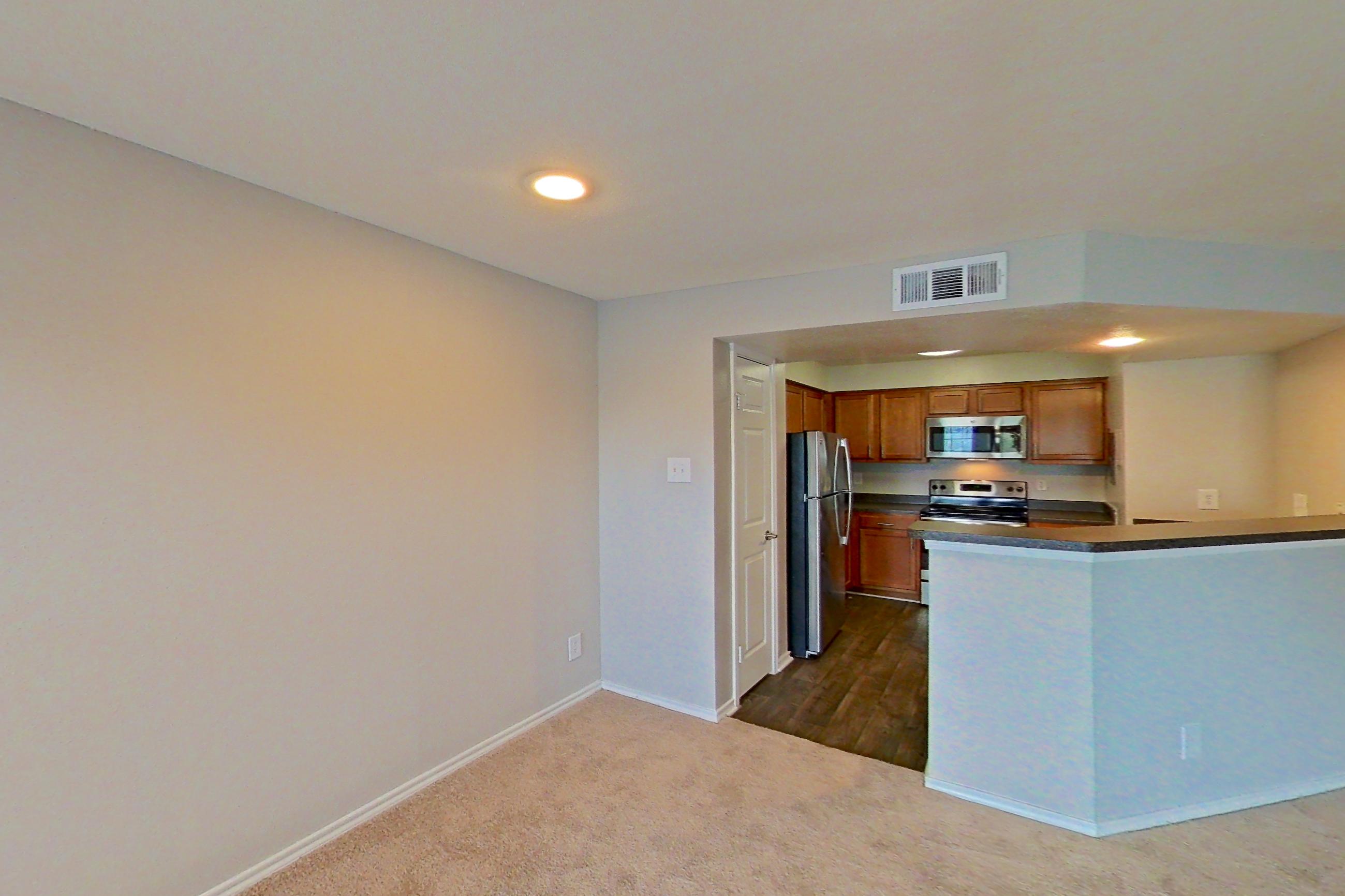Living room in Apartment 5308 at Cortland Van Dorn, A4 - King floor plan