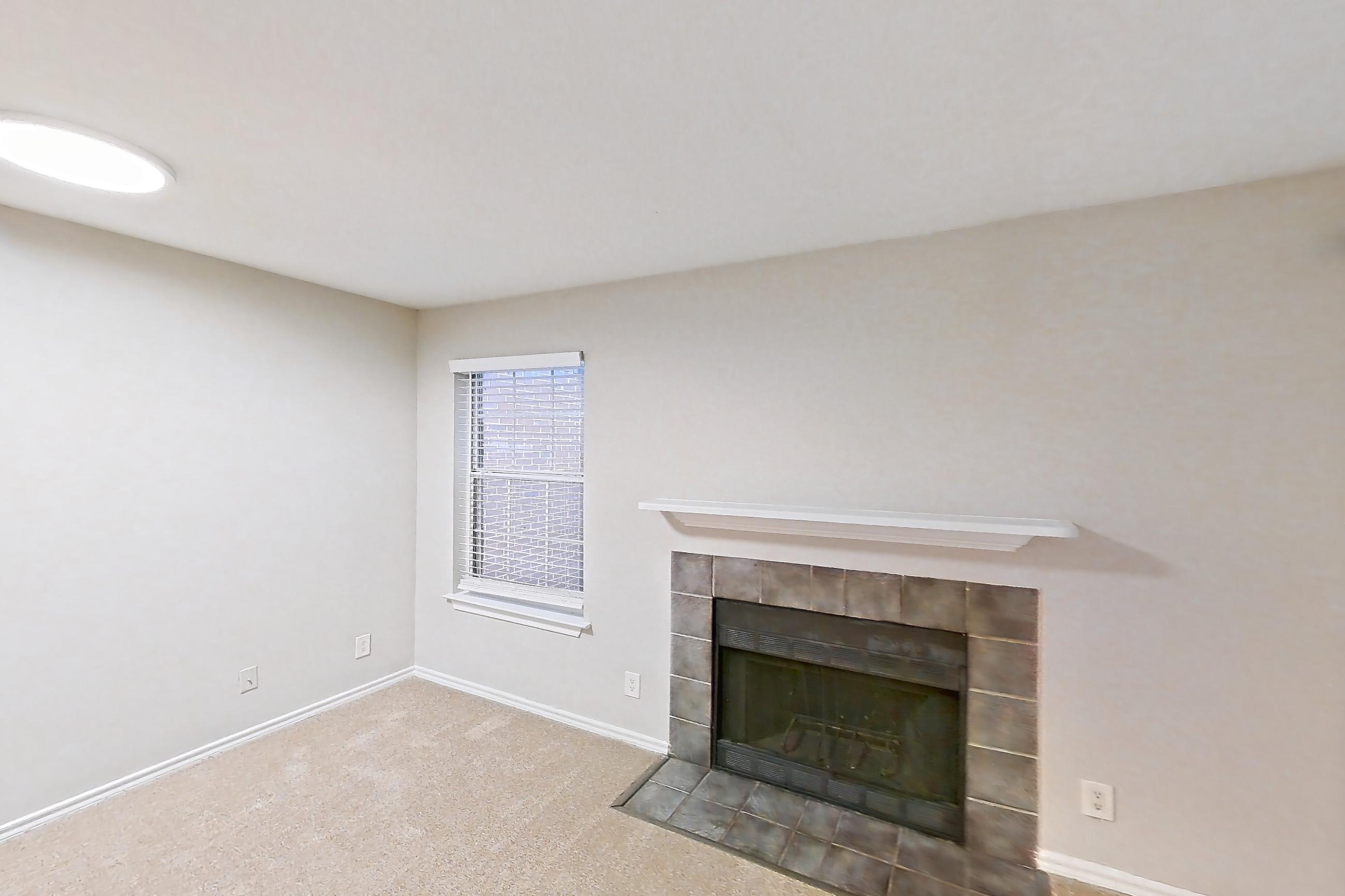 Living room in Apartment 2207 at Cortland Van Dorn, B1a - Prince floor plan
