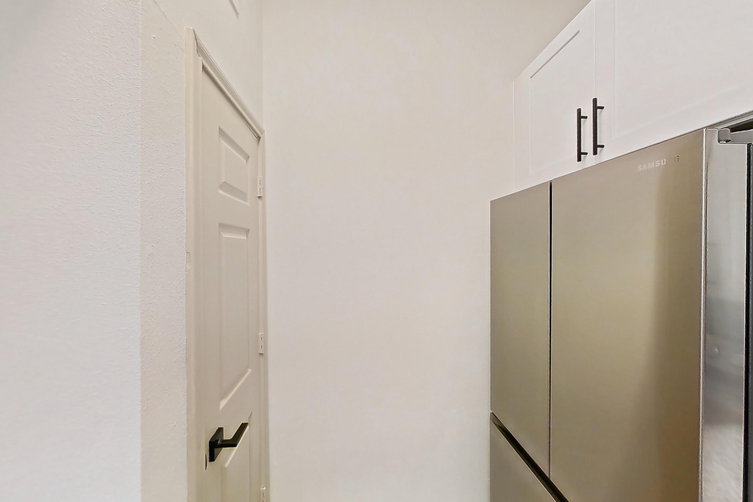 Kitchen in a A2R - Crossroads floor plan apartment, representative of Apartment 11209 at Cortland Wortham