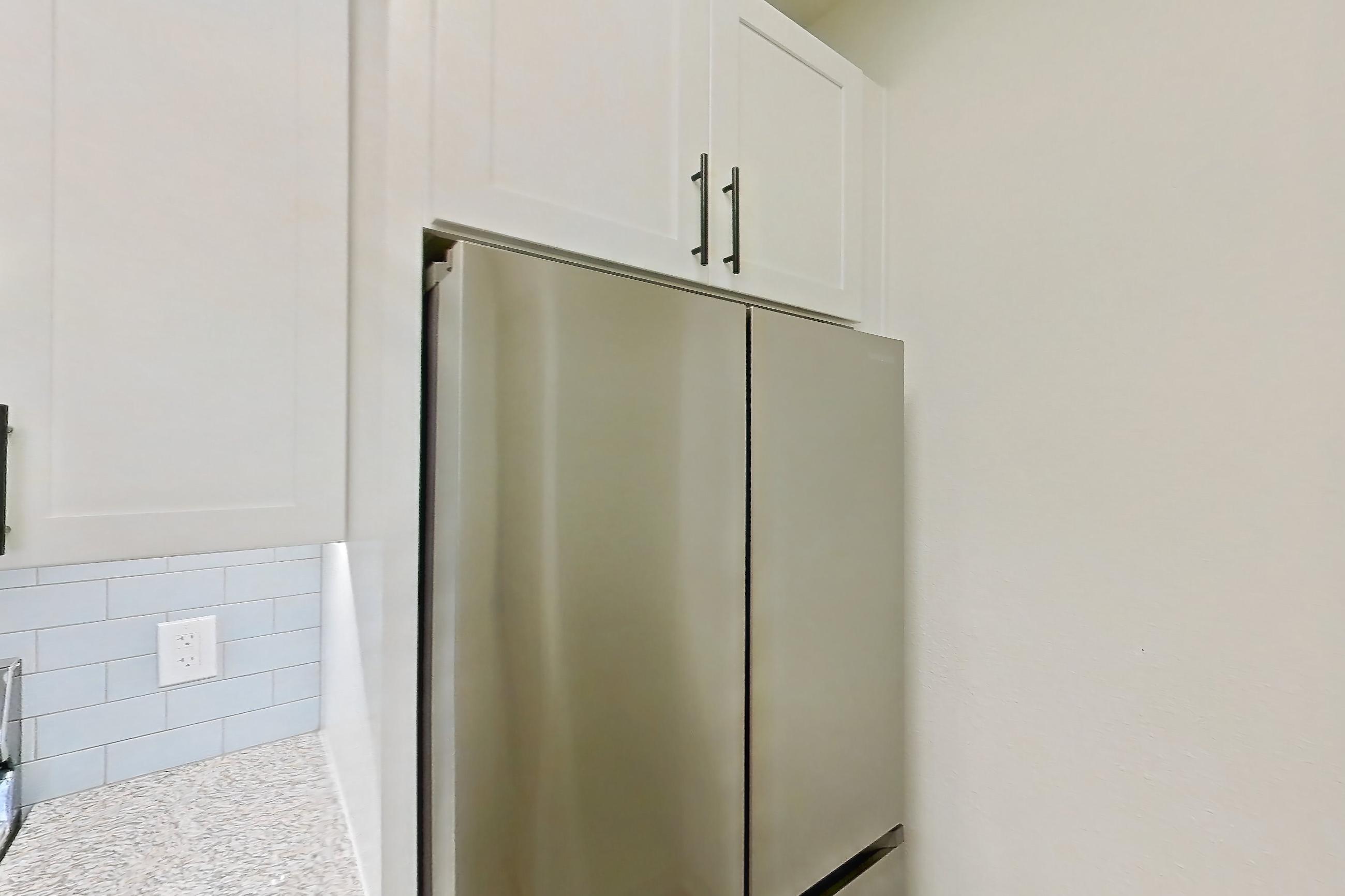 Kitchen in a A3R - Copperfield floor plan apartment, representative of Apartment 17110 at Cortland Wortham