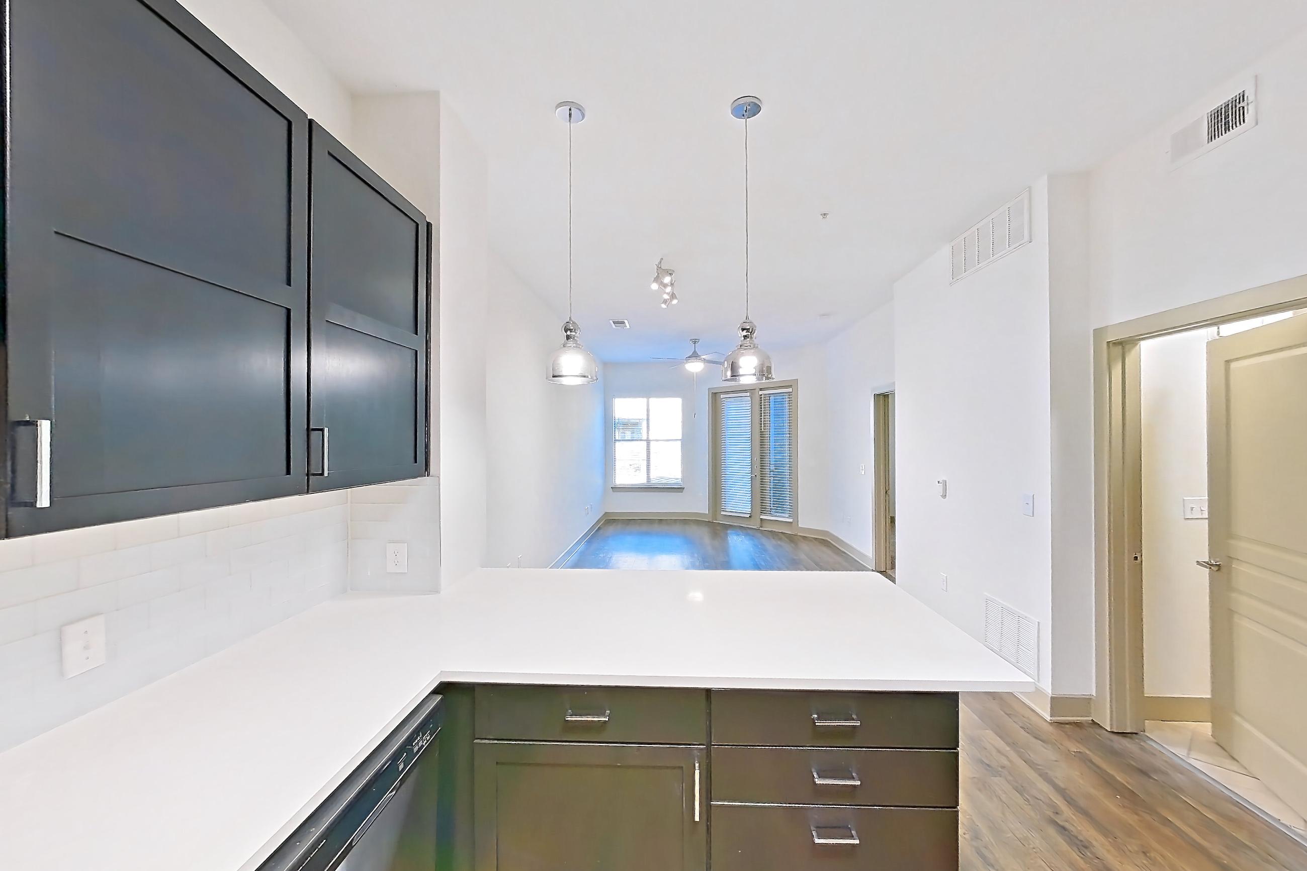 Kitchen in Apartment 3211 at Cortland Galleria, A2R - Brookhaven floor plan