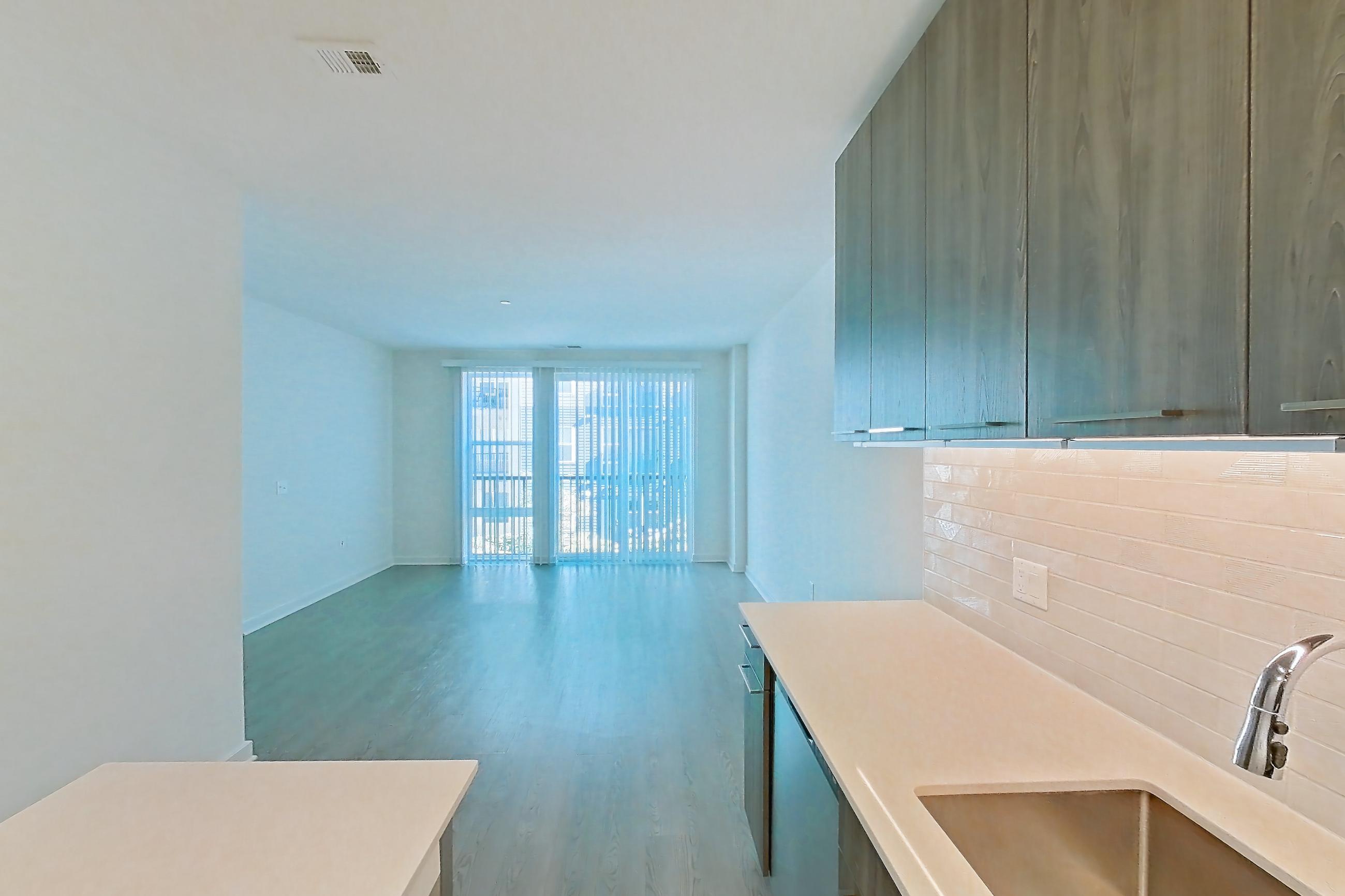 Kitchen in Apartment 246 at Cortland Columbia Pike, A13 floor plan