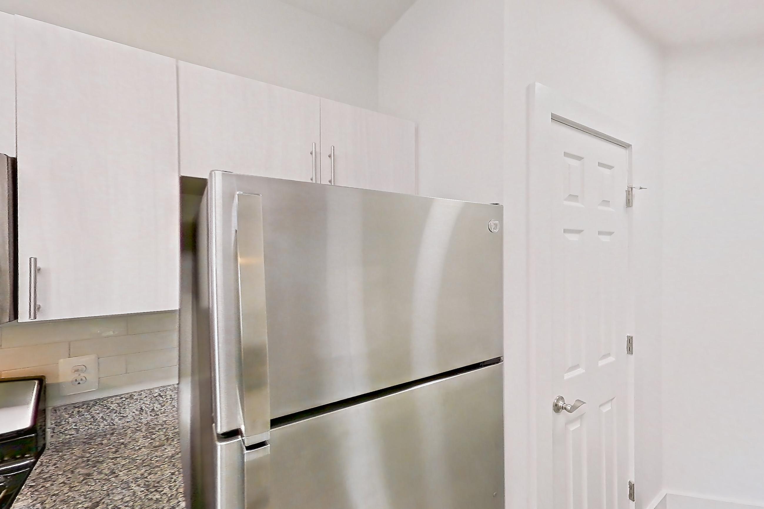 Kitchen in a B5R - Olympic floor plan apartment, representative of Apartment 600-B at Cortland at Dulles