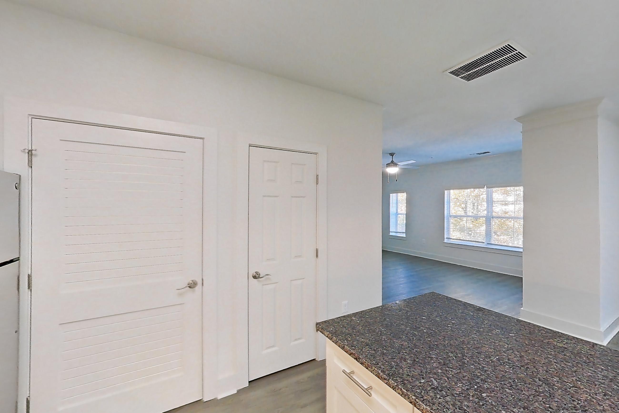 Kitchen in Apartment 647-a at Cortland at Dulles, B7R - Rocky floor plan