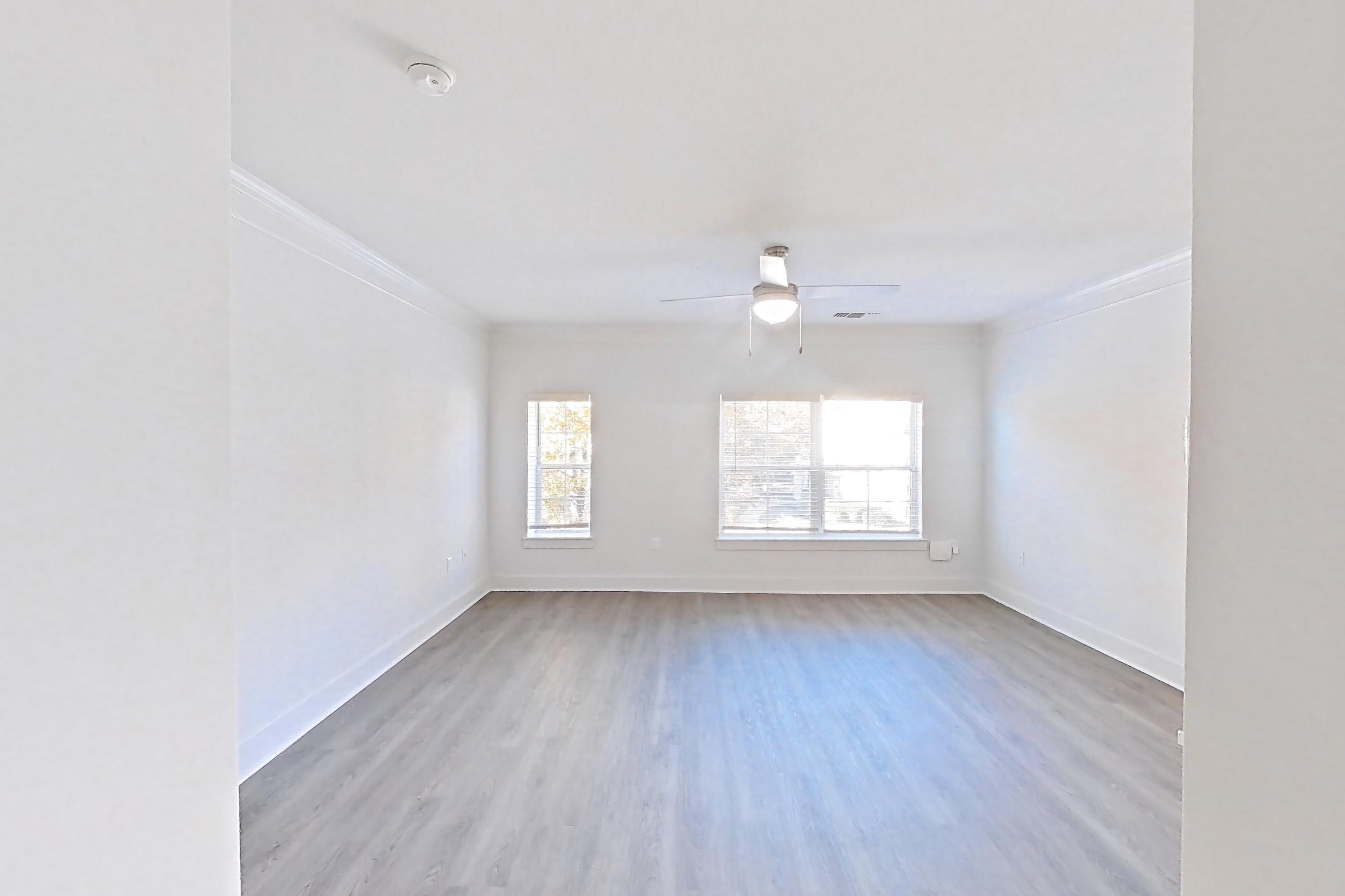 Living room entry, Apartment 647-A at Cortland at Dulles