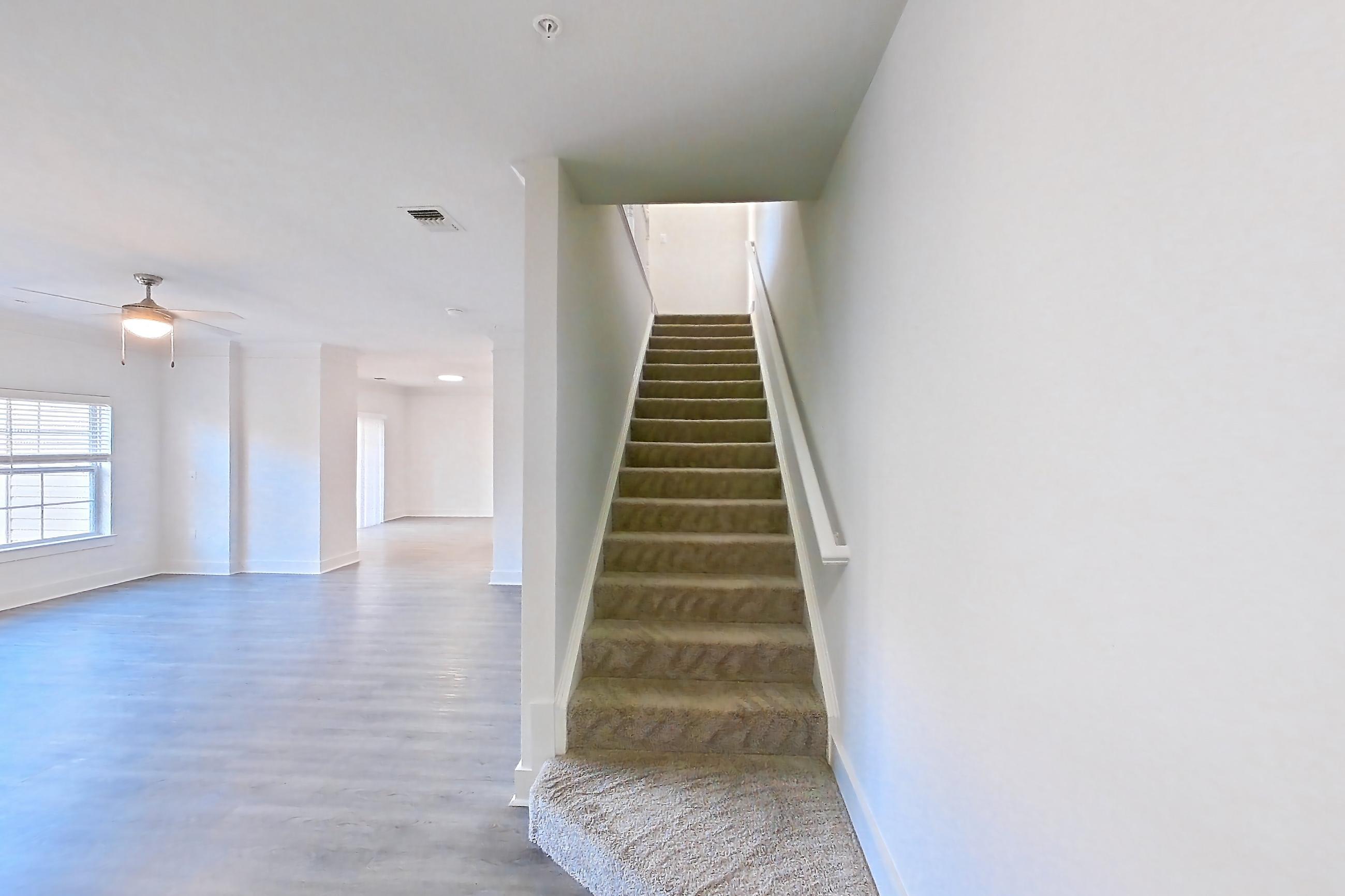 Living room entry, Apartment 650-C at Cortland at Dulles