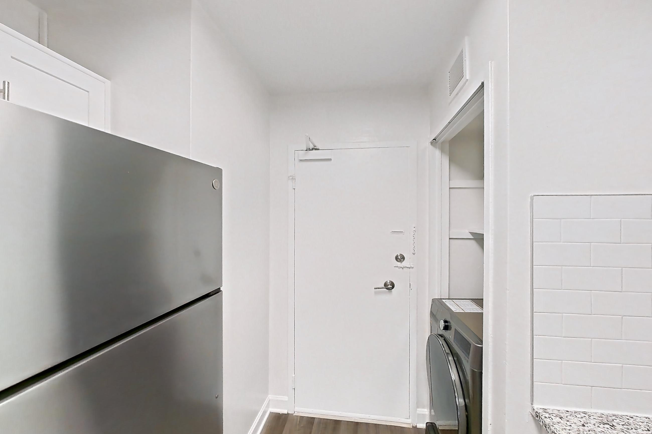 Kitchen in Apartment s-327 at Cortland on Pike, A1 floor plan