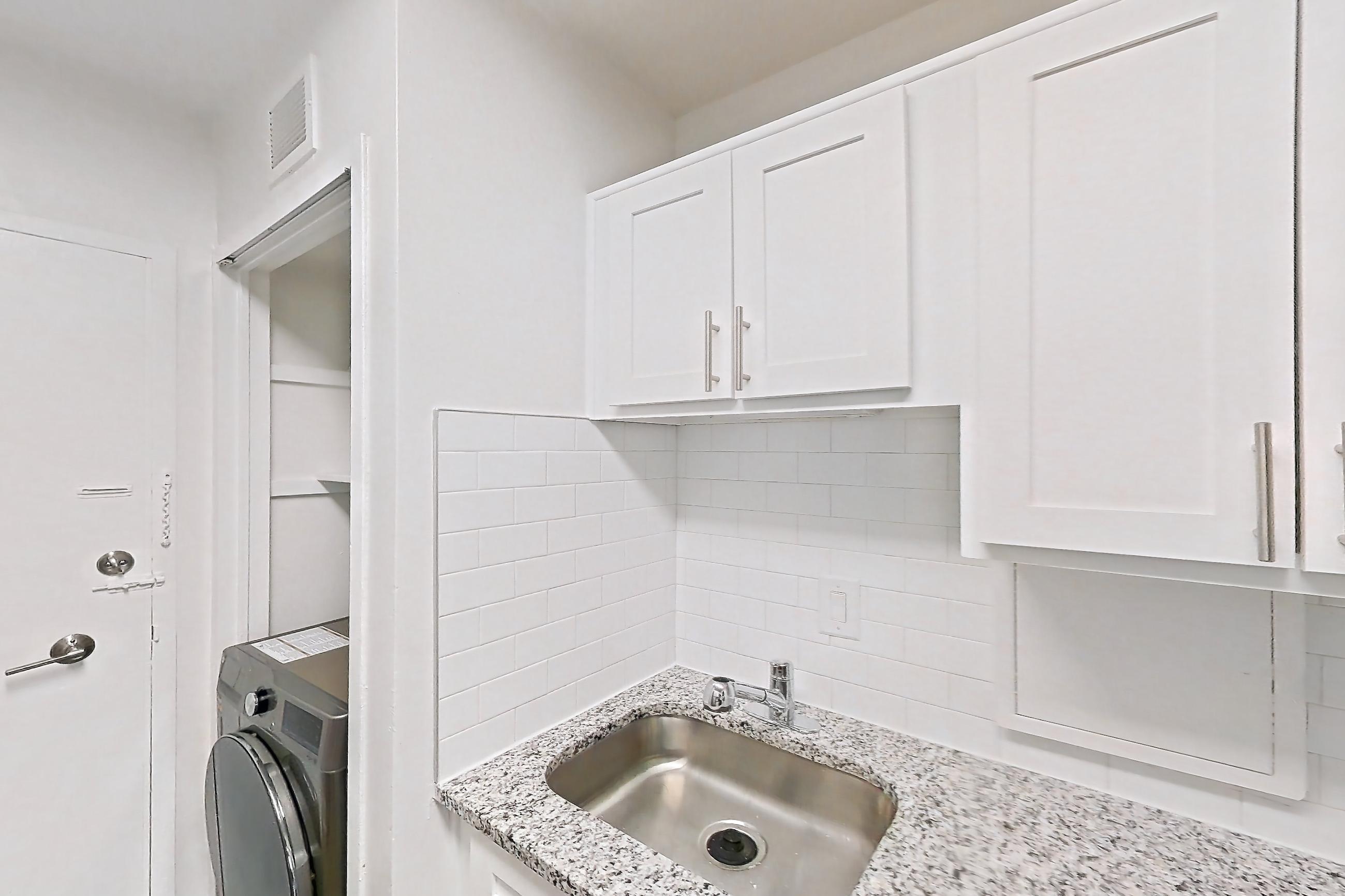 Kitchen in Apartment s-327 at Cortland on Pike, A1 floor plan