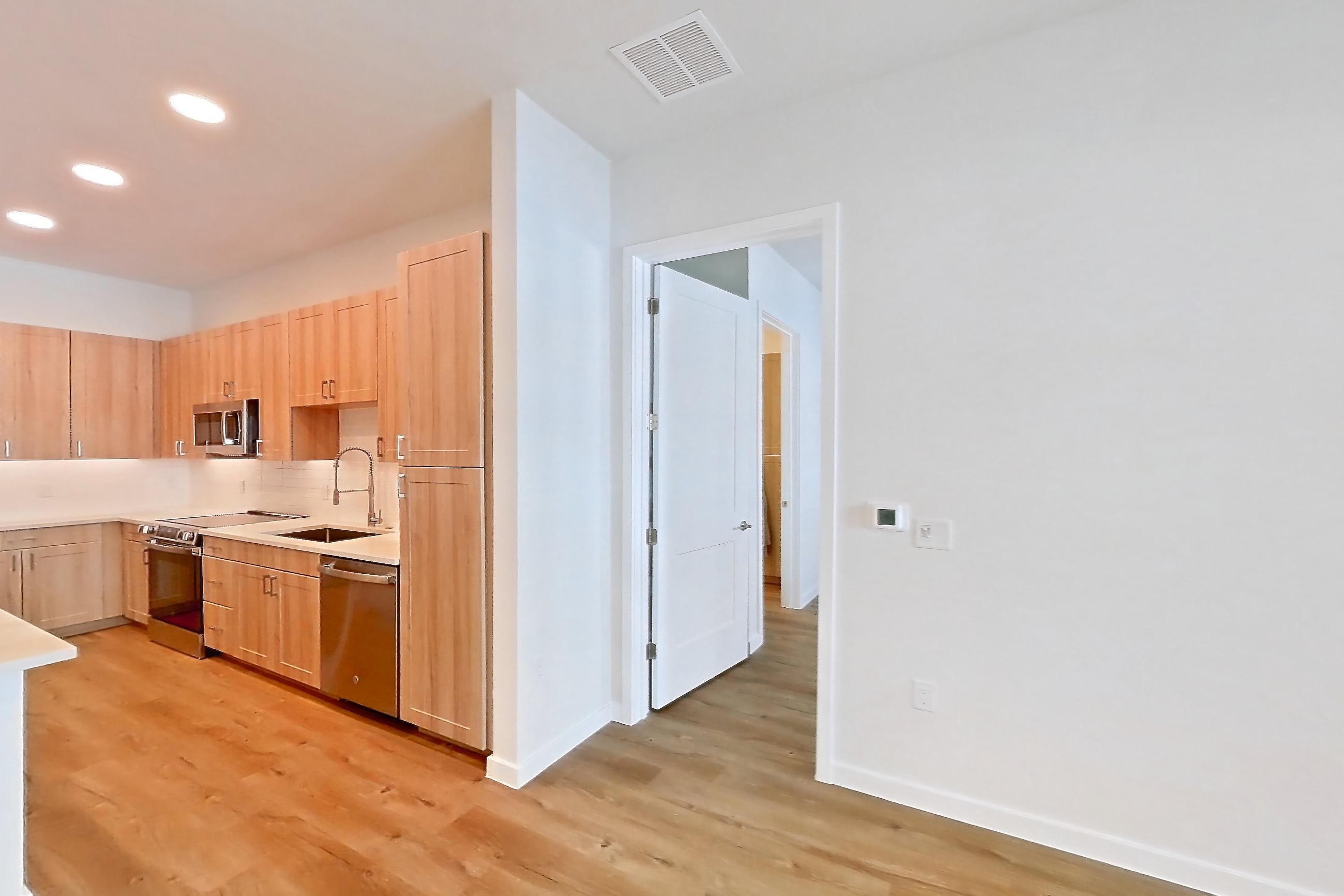 Living space in Apartment 246 at Lantower Bayside, B1 floor plan