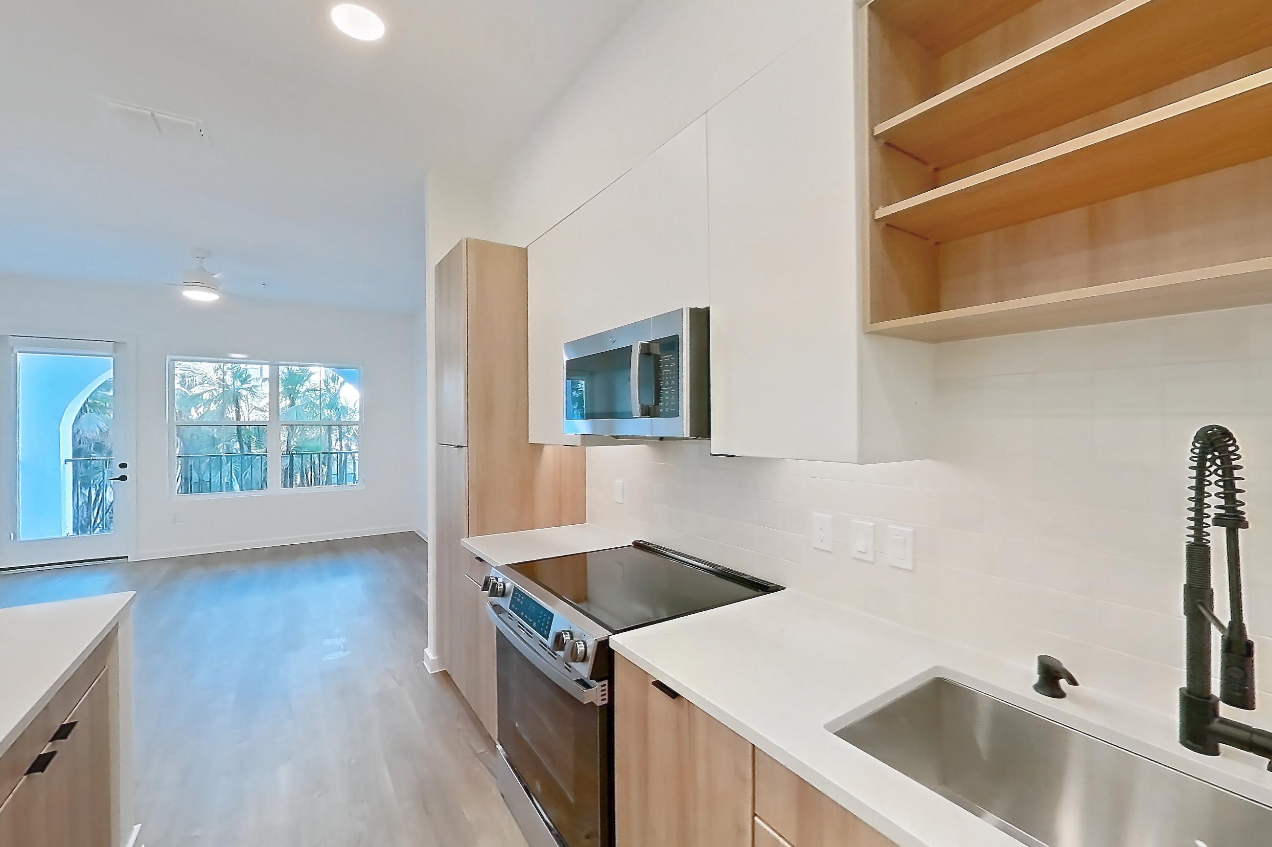 Kitchen, Apartment 207 at Lantower Sunrise