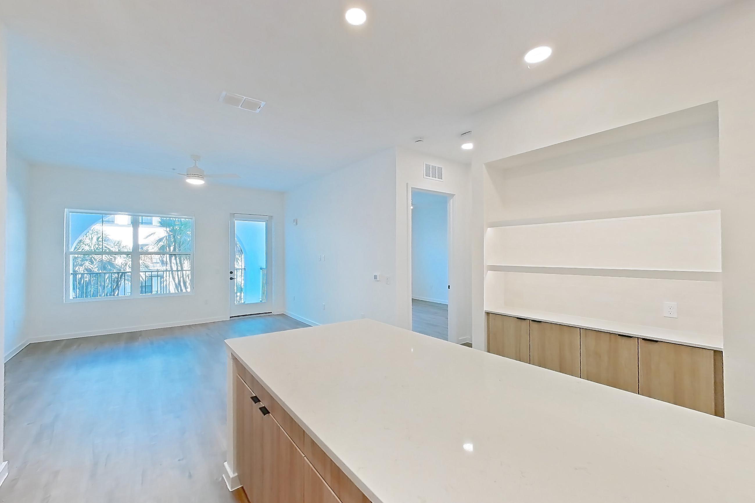 Kitchen in Apartment 209 at Lantower Sunrise, A3 floor plan