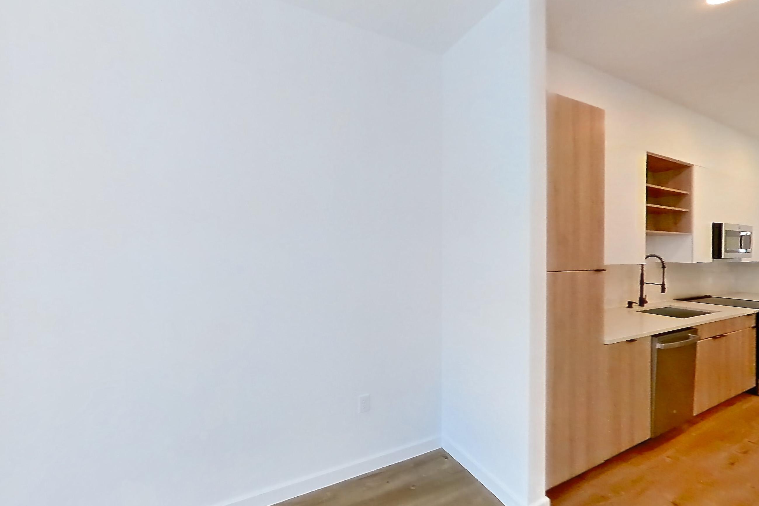 Living room, Apartment 237 at Lantower Sunrise