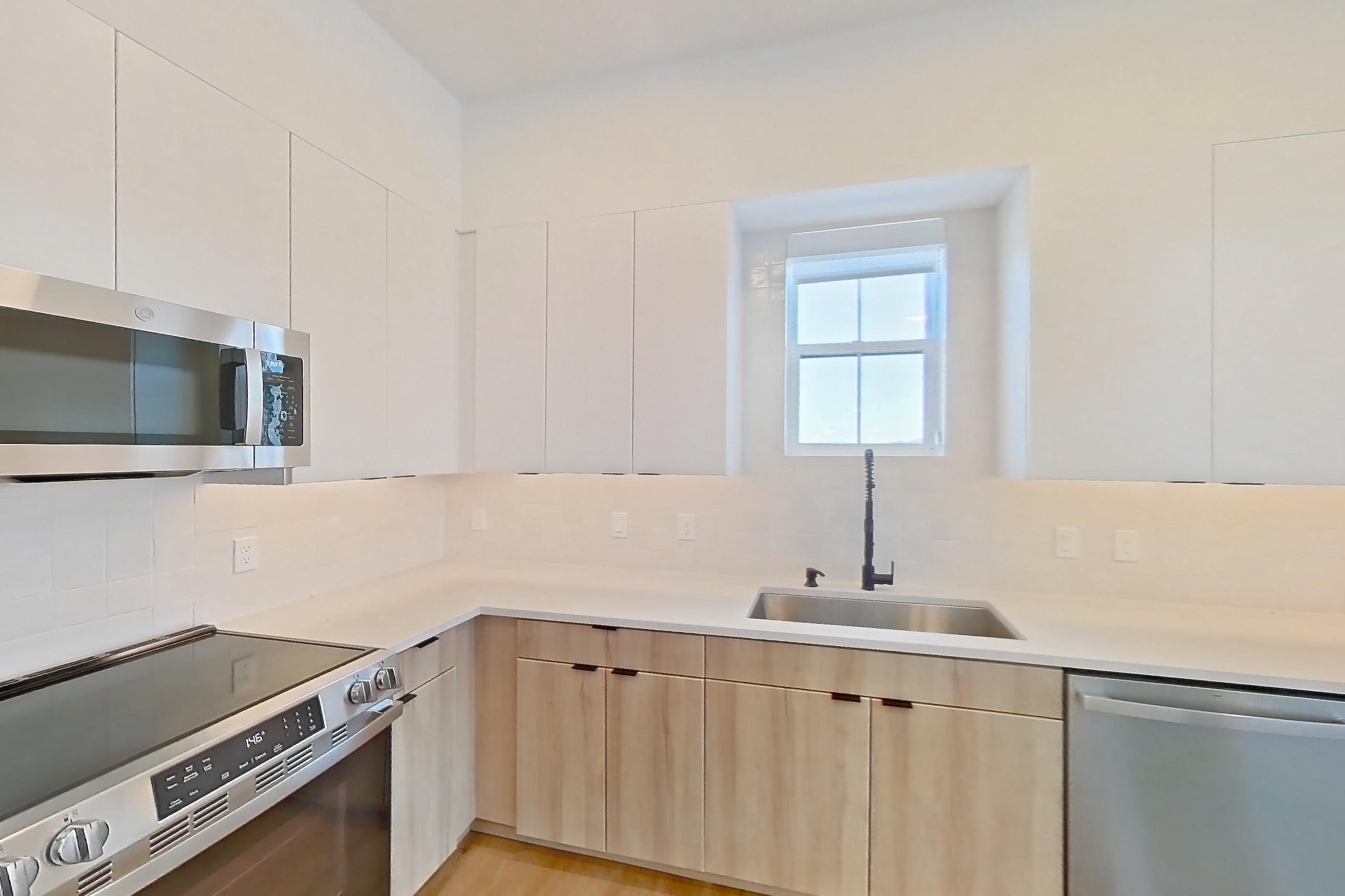 Kitchen in Apartment 328 at Lantower Sunrise, B2 floor plan