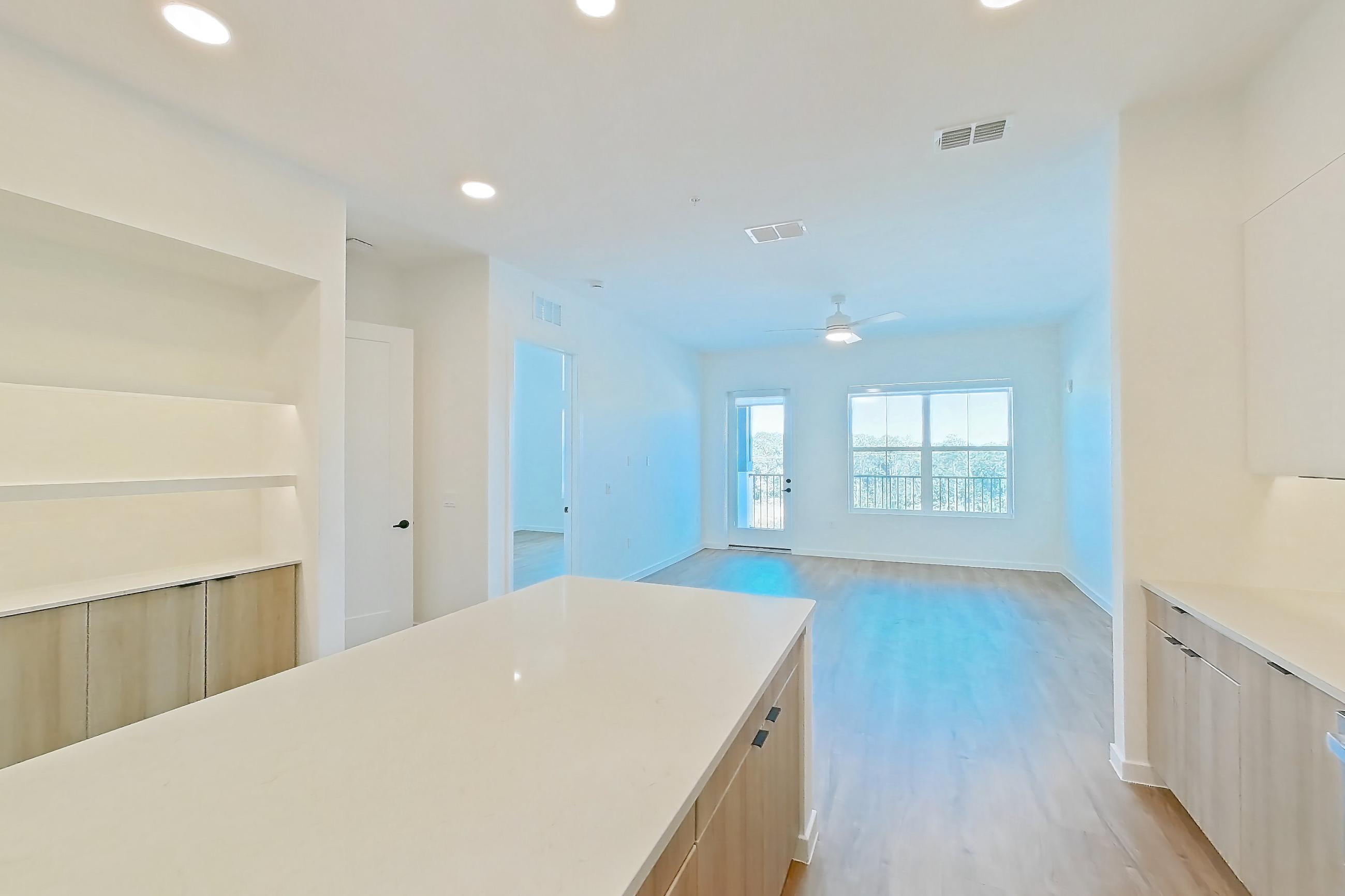 Kitchen, Apartment 420 at Lantower Sunrise