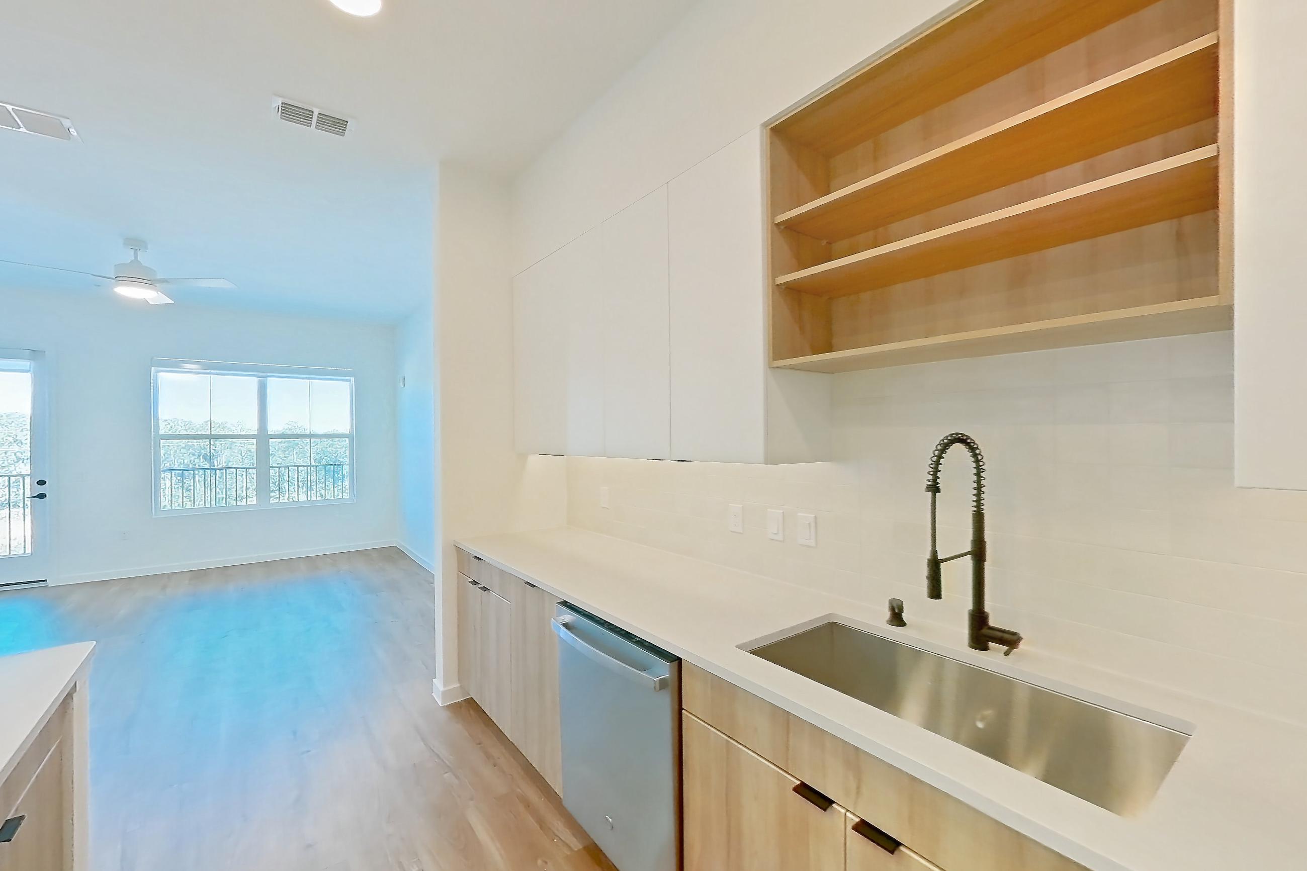 Kitchen, Apartment 420 at Lantower Sunrise