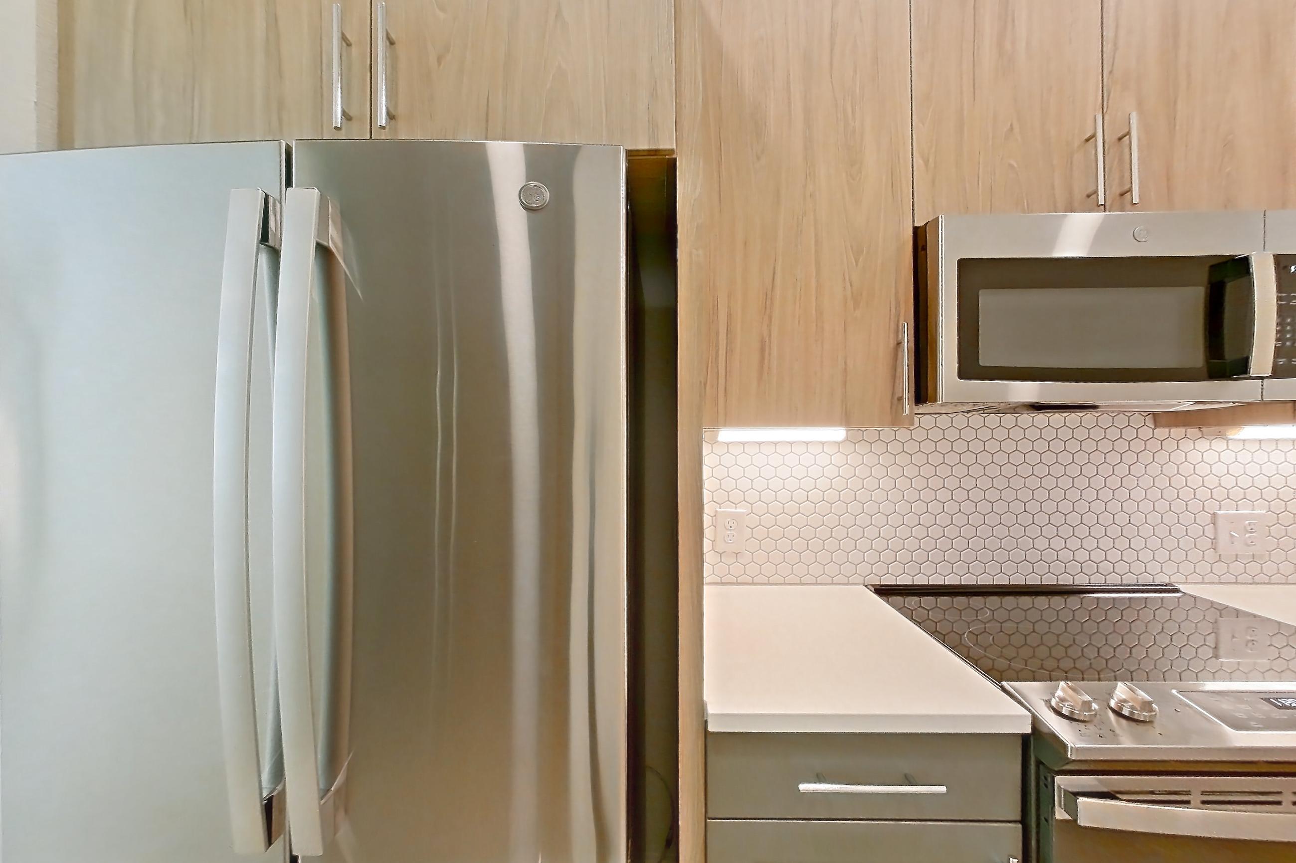 Kitchen in Apartment 2117 at Bridge at The Blockyard, 0C - AMI 50% - INCOME RESTRICTIONS APPLY floor plan