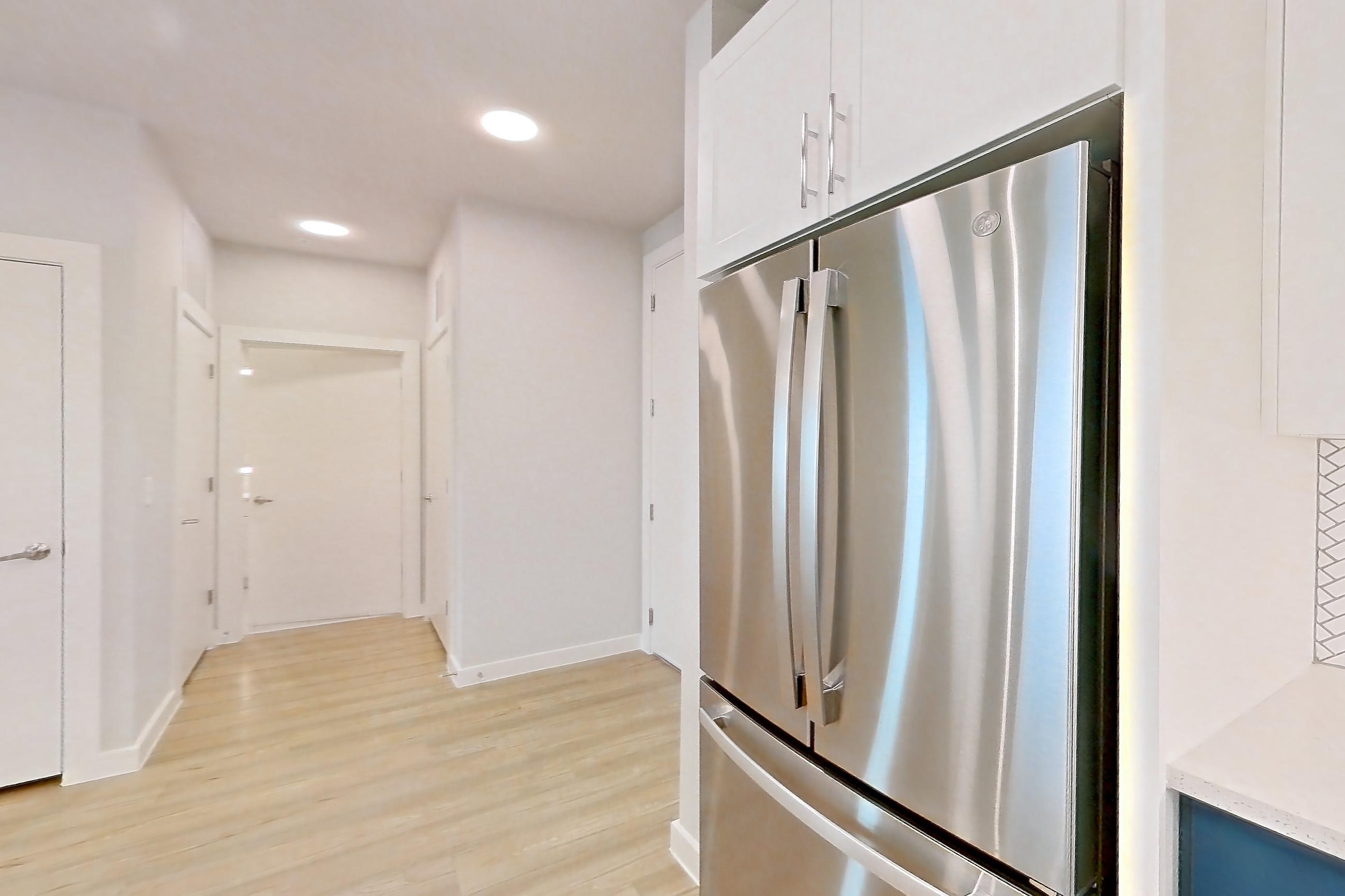 Kitchen, Apartment 1205 at Bridge at The Blockyard