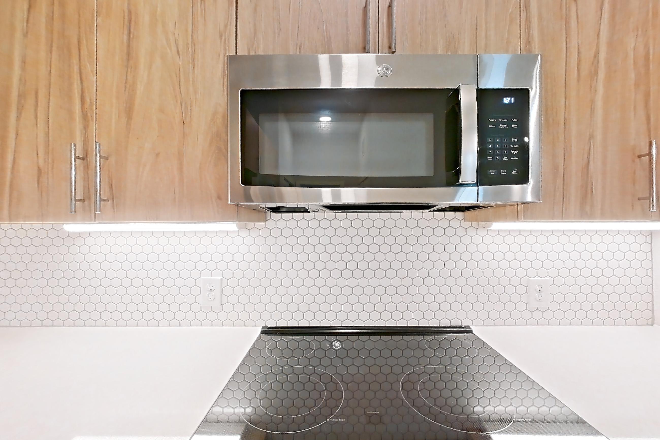 Kitchen in Apartment 2113 at Bridge at The Blockyard, 2C floor plan