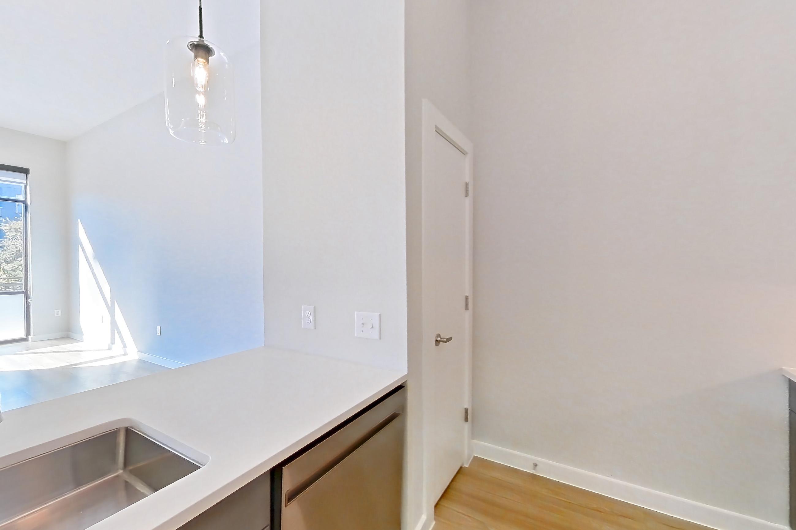 Kitchen, Apartment 1121 at Bridge at The Blockyard