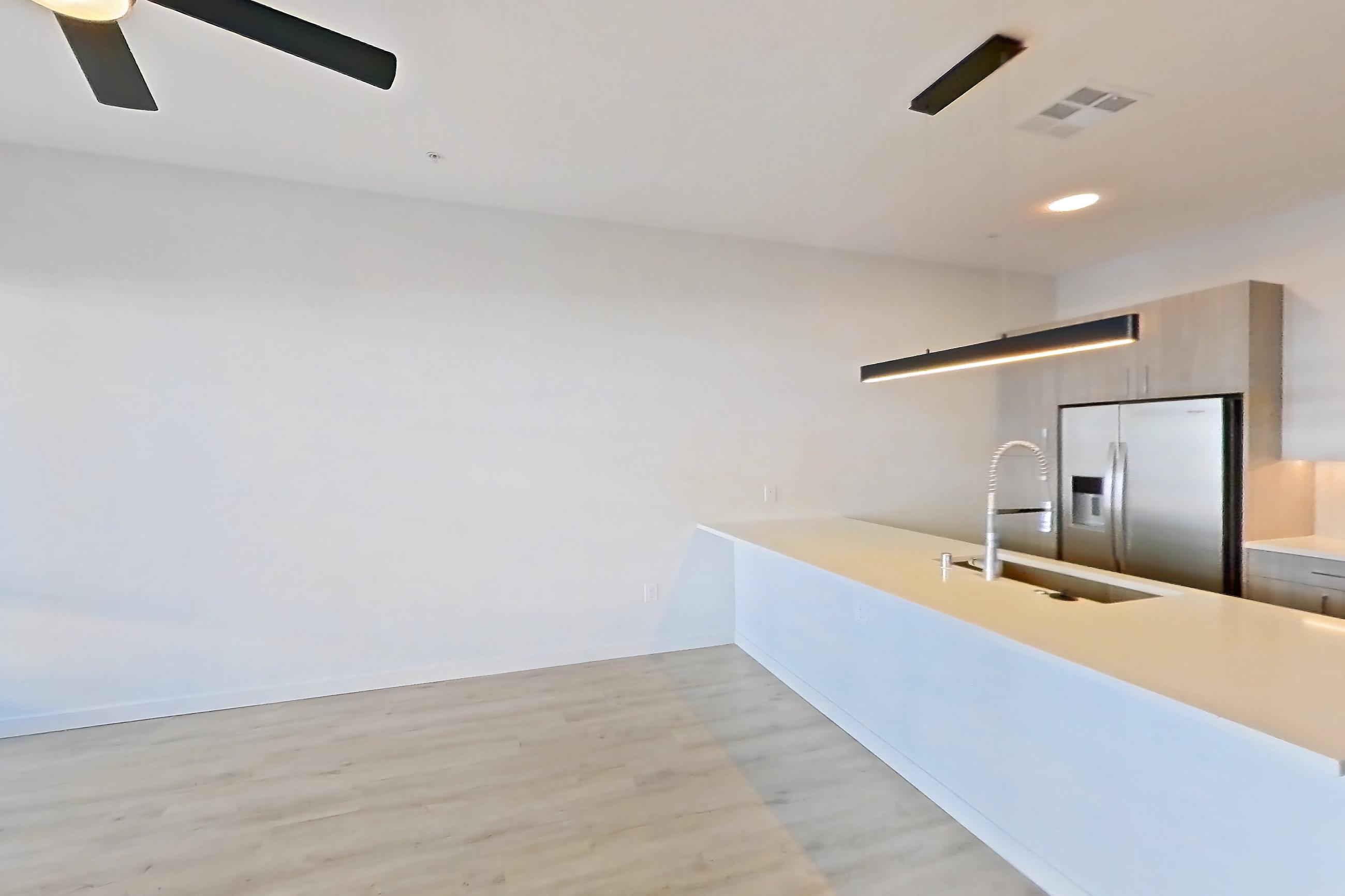 Living room in Apartment 428 at Gemma, A2-1 floor plan