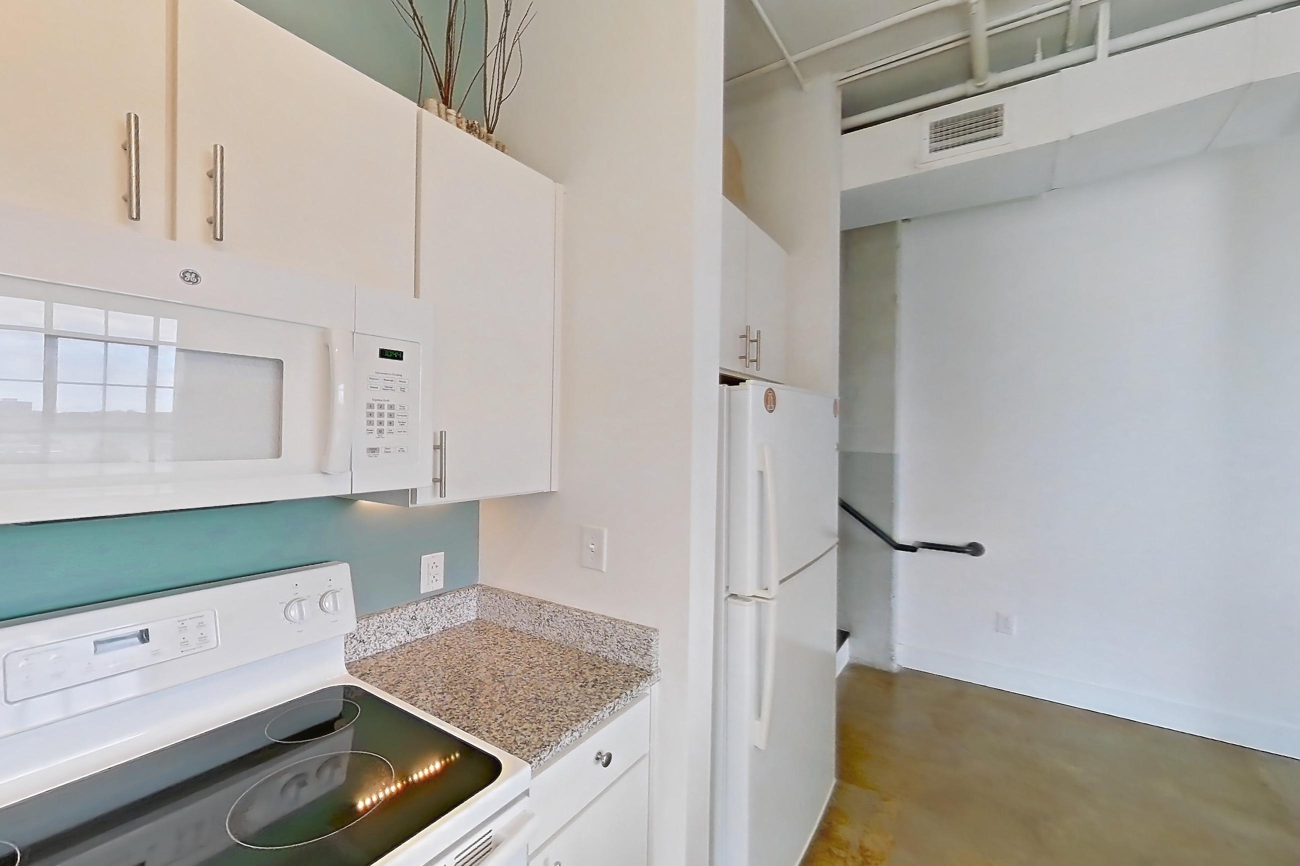 Kitchen, Apartment 701 at Parcels at Concourse