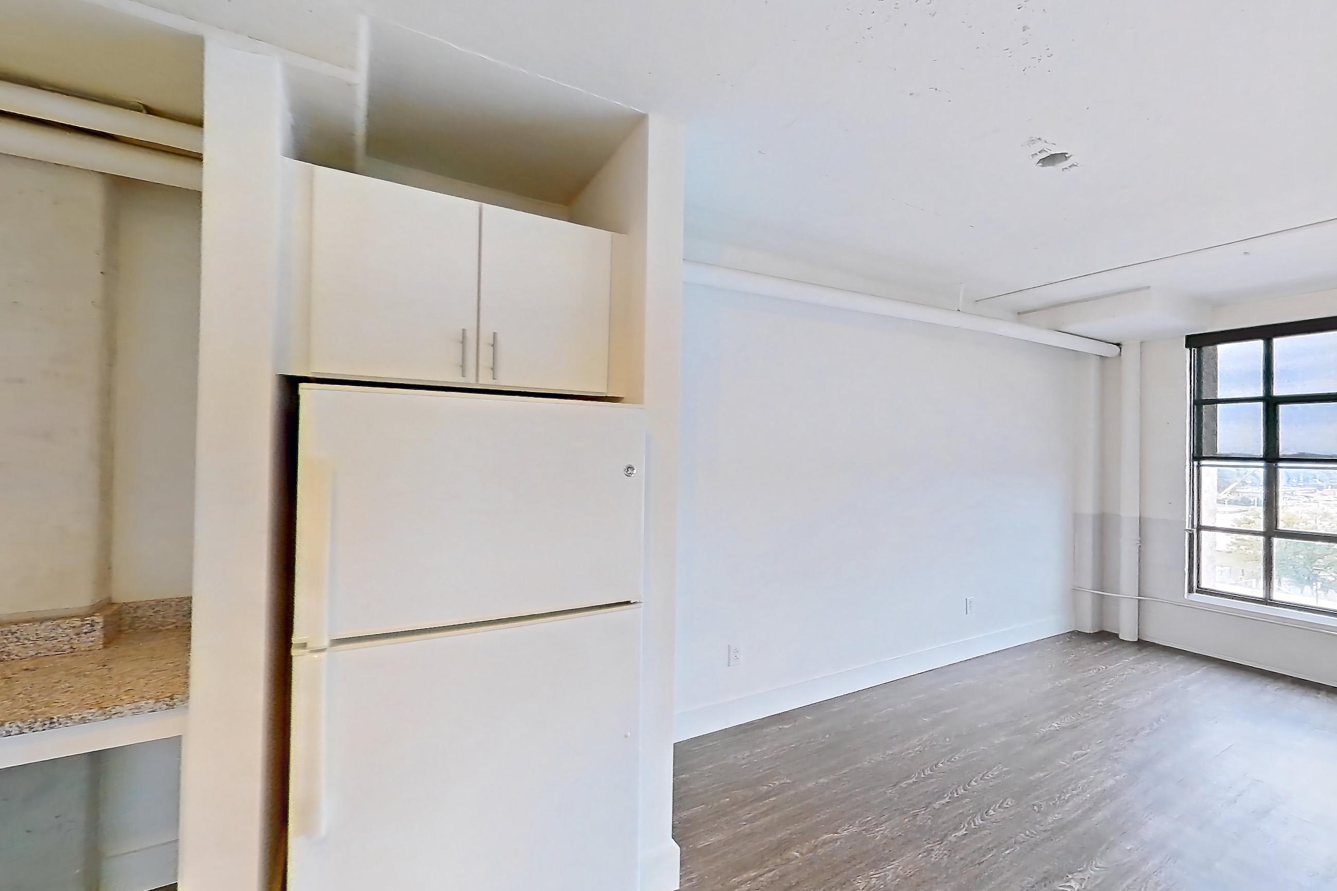 Kitchen, Apartment 711 at Parcels at Concourse