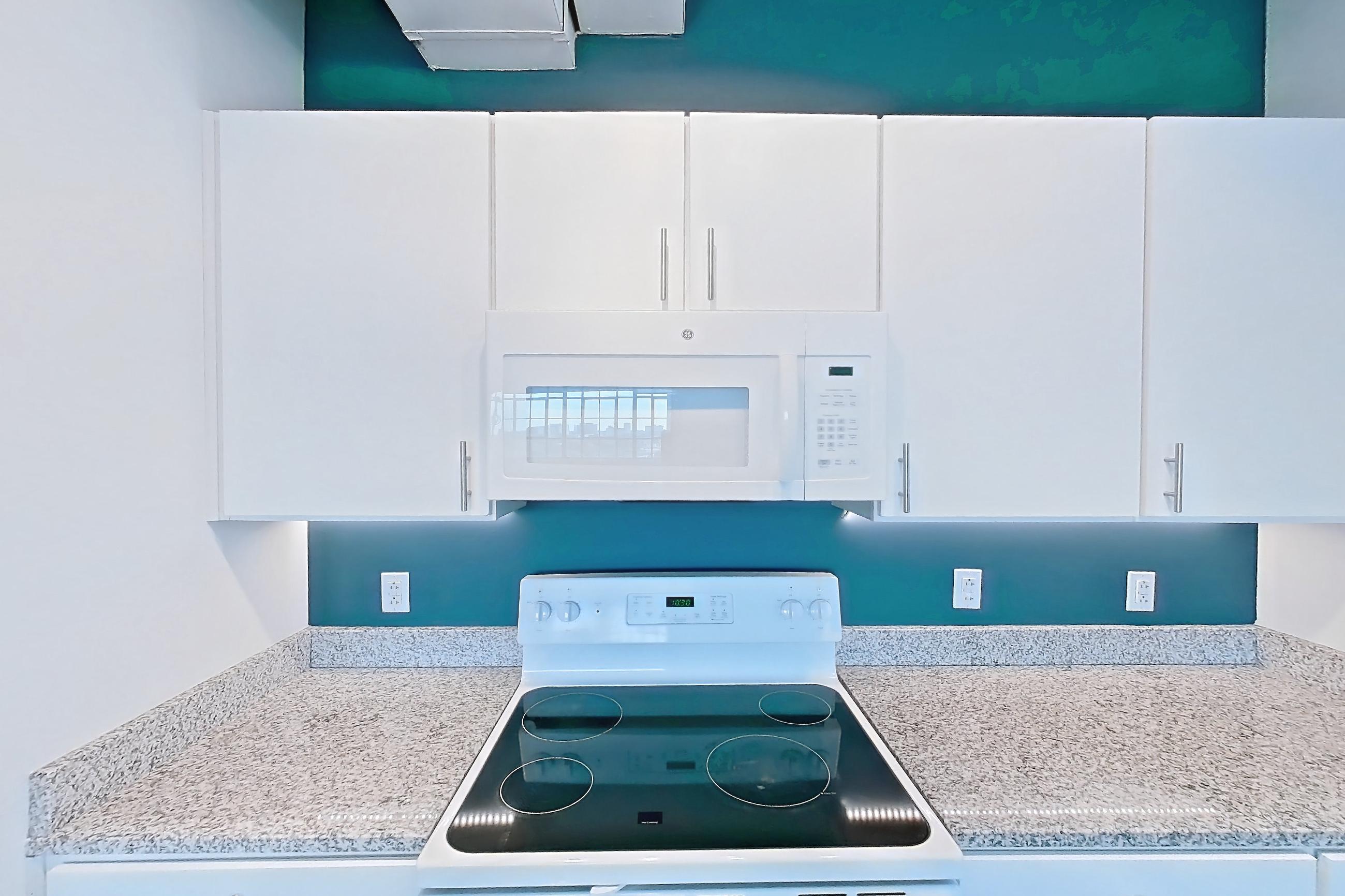 Kitchen, Apartment 917 at Parcels at Concourse