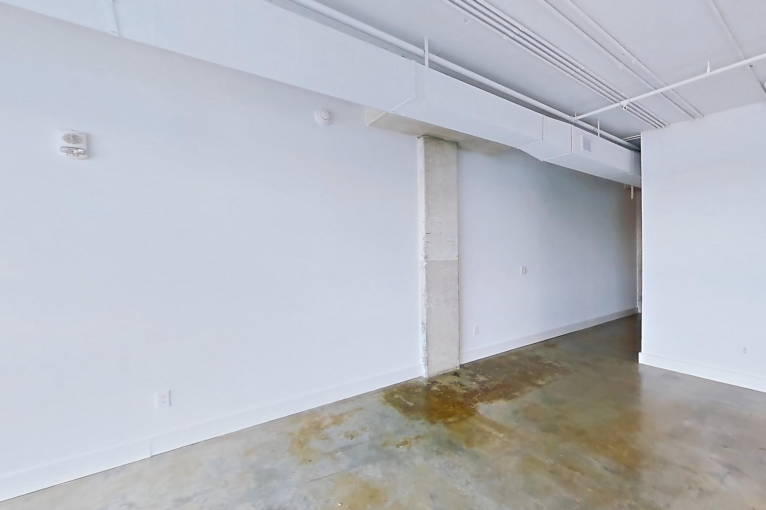 Living space, Apartment 917 at Parcels at Concourse