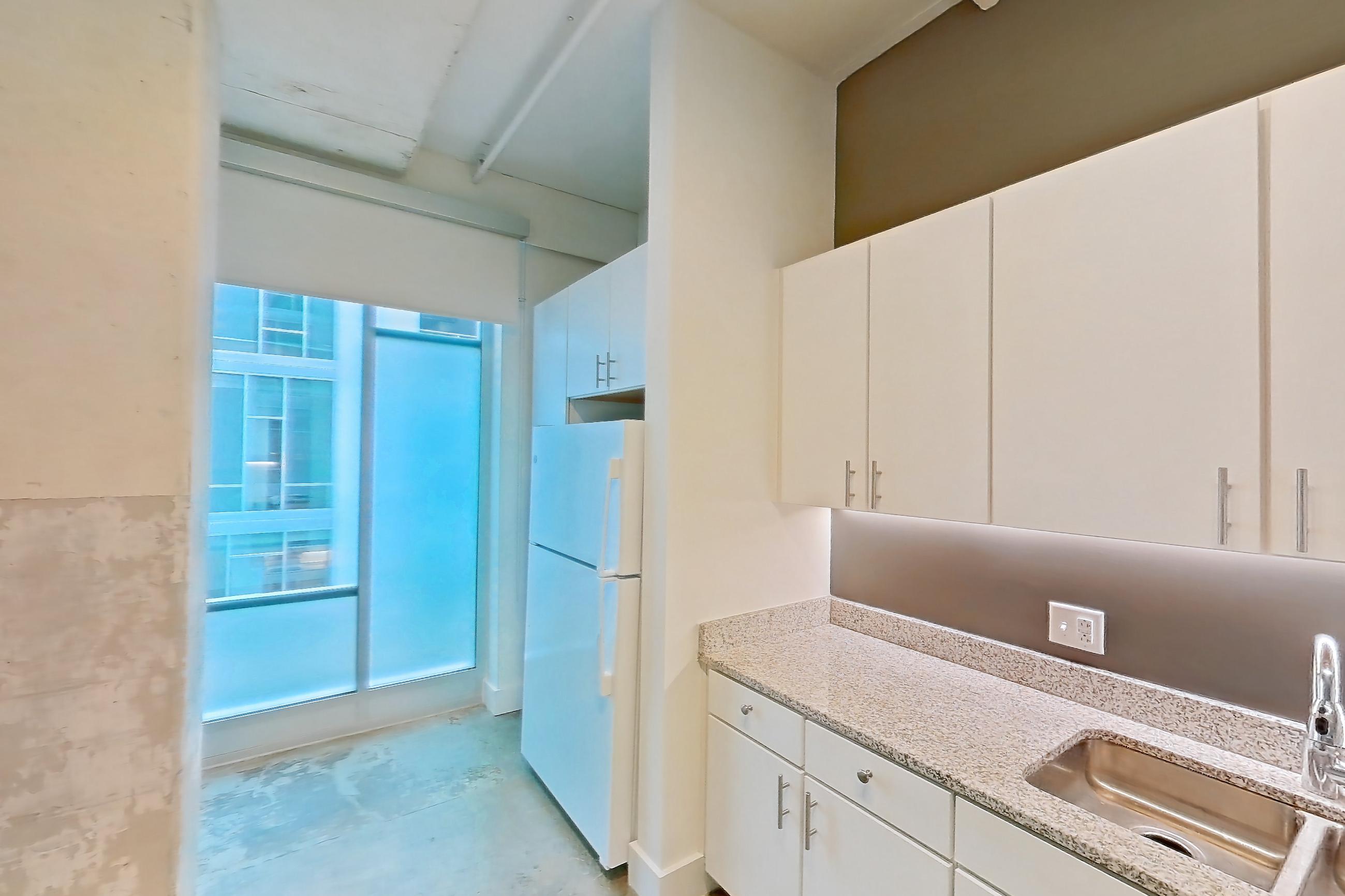 Kitchen, Apartment 819 at Parcels at Concourse