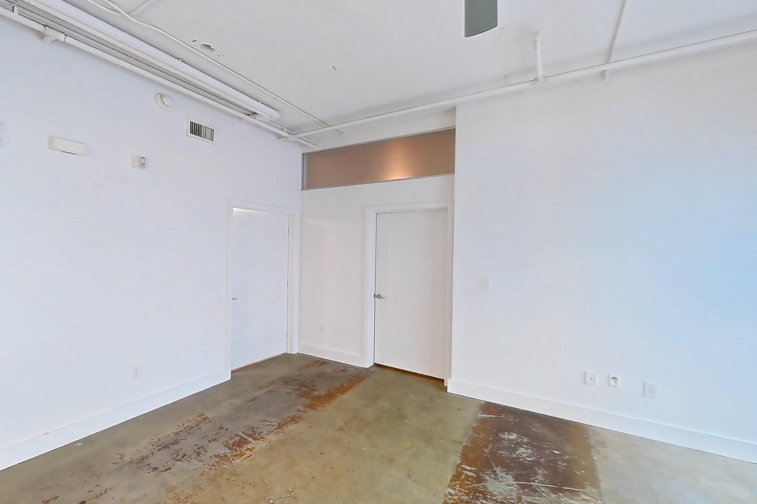 Living space, Apartment 819 at Parcels at Concourse