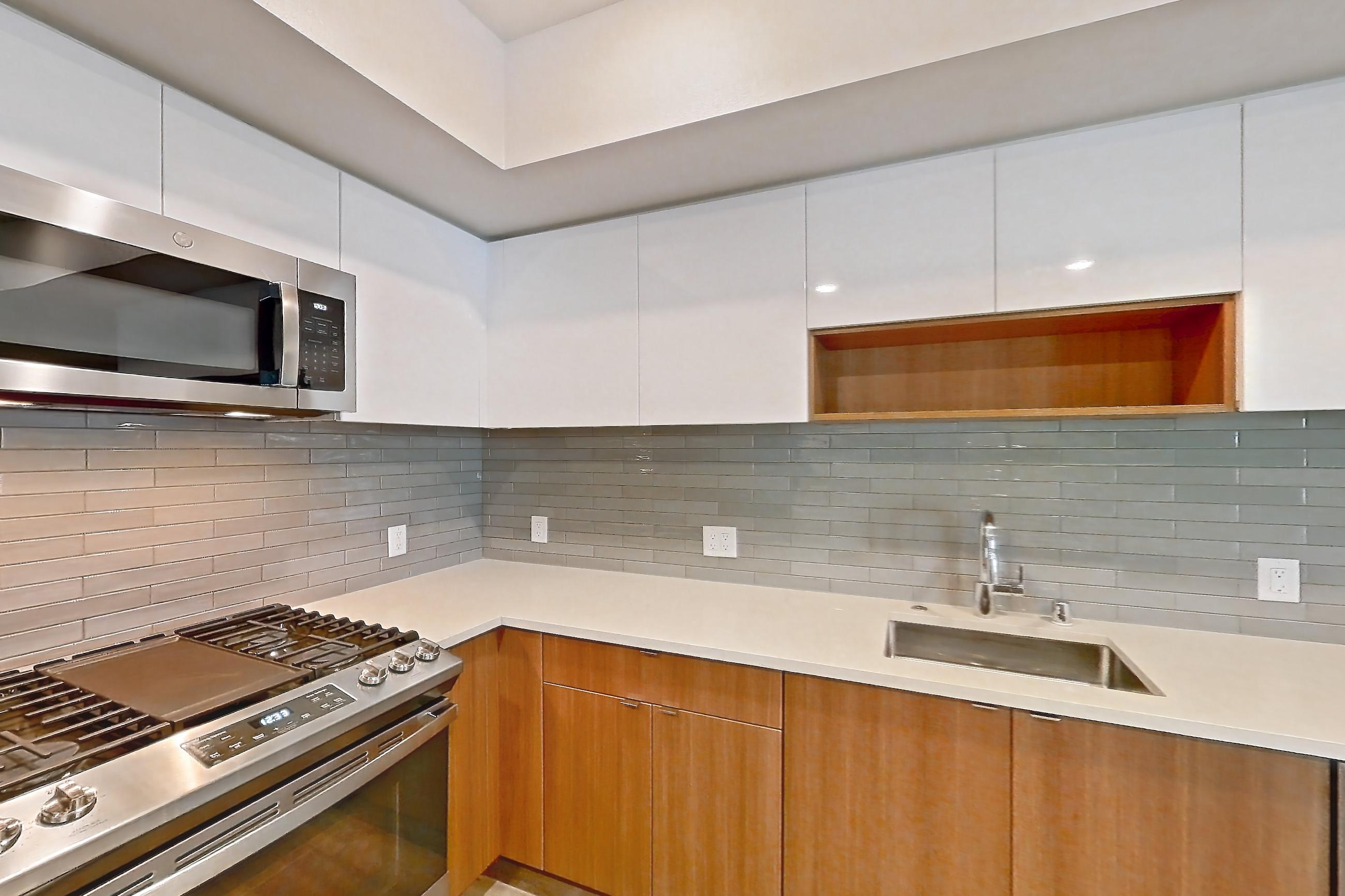 Kitchen in Apartment 503 at Assembly, A2 floor plan